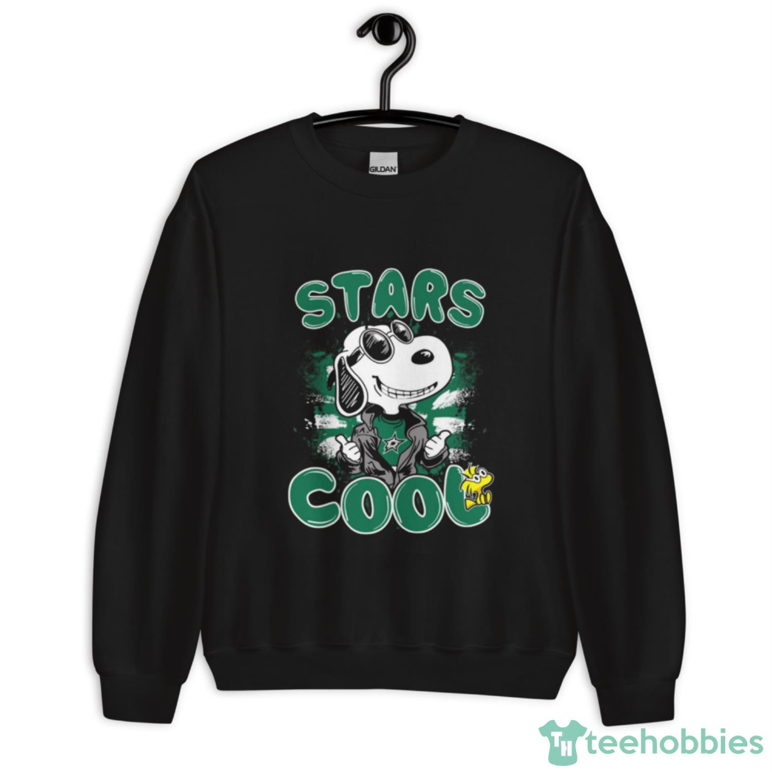 NHL Hockey Dallas Stars Cool Snoopy Shirt T Shirt - Unisex Crewneck Sweatshirt