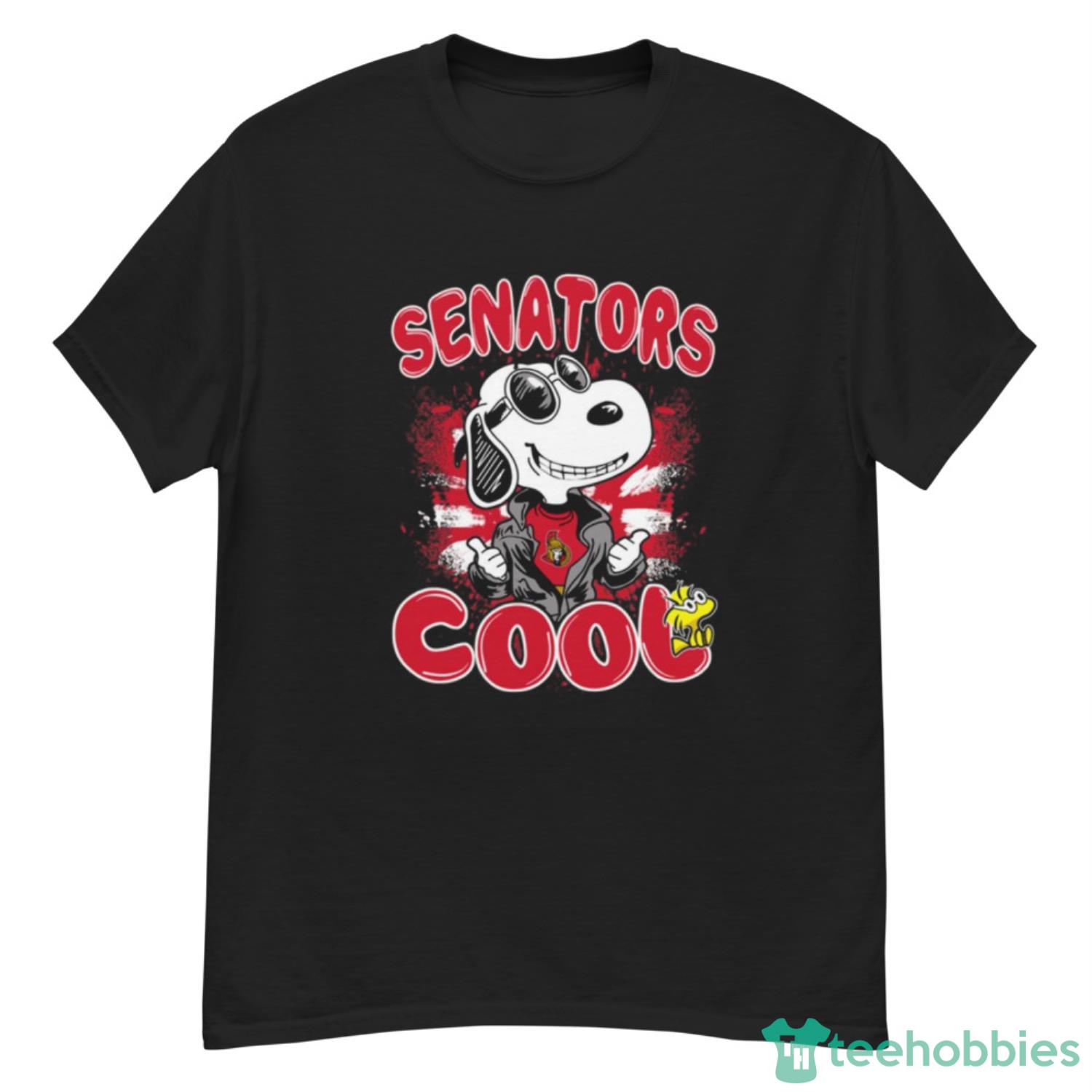 NHL Hockey Ottawa Senators Cool Snoopy Shirt T Shirt - G500 Men’s Classic T-Shirt