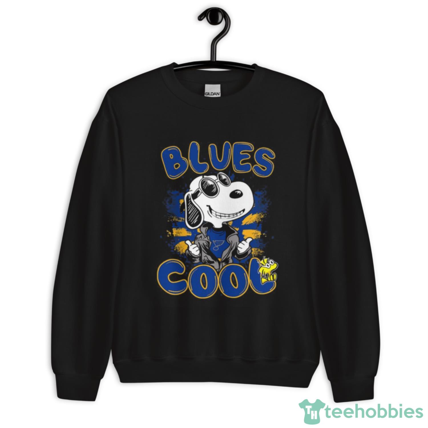NHL Hockey St.Louis Blues Cool Snoopy Shirt T Shirt - Unisex Crewneck Sweatshirt