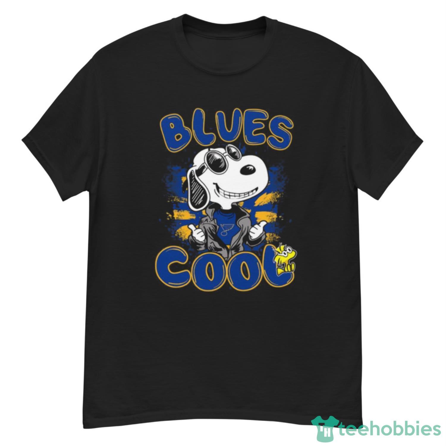 NHL Hockey St.Louis Blues Cool Snoopy Shirt T Shirt - G500 Men’s Classic T-Shirt