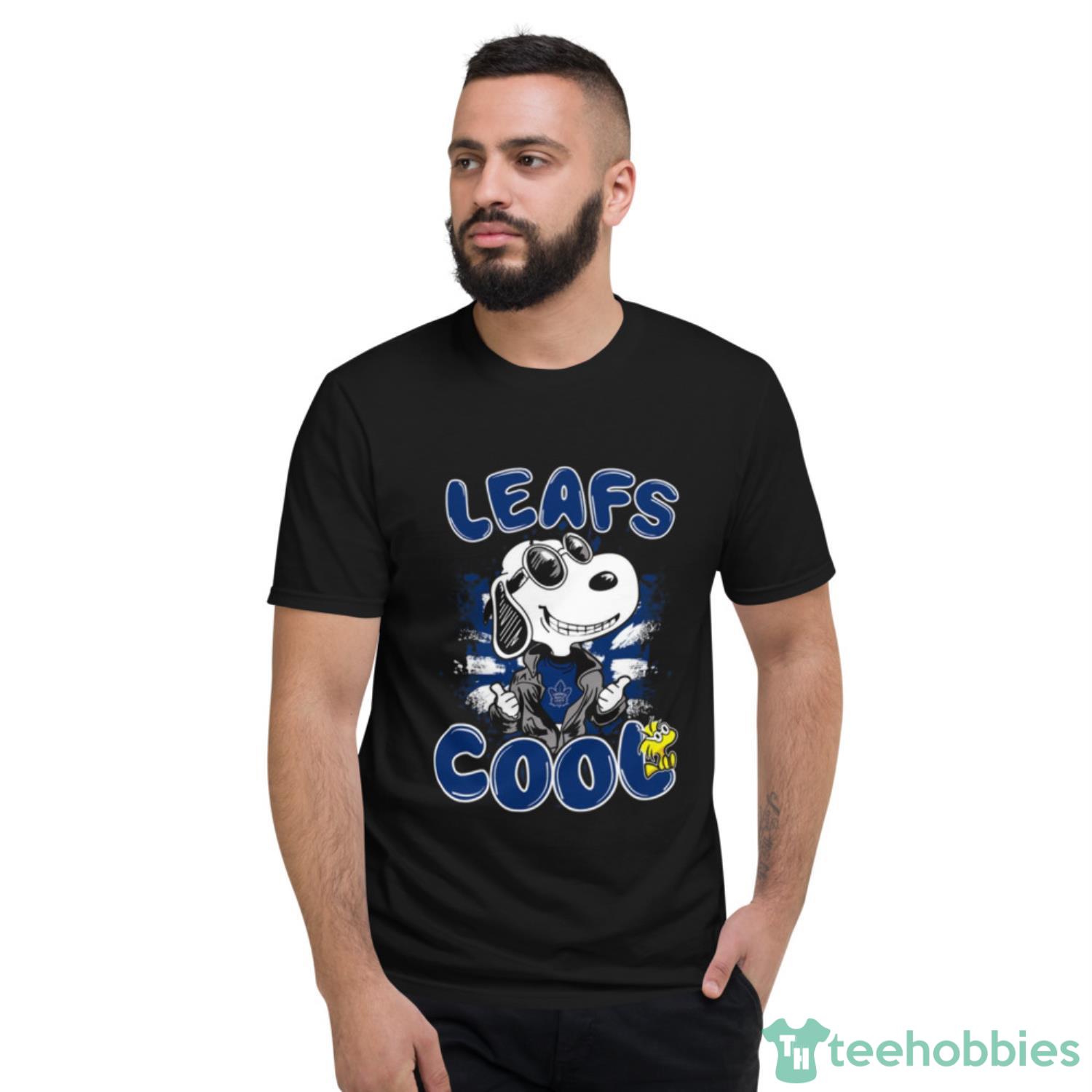 NHL Hockey Toronto Maple Leafs Cool Snoopy Shirt T Shirt - Short Sleeve T-Shirt
