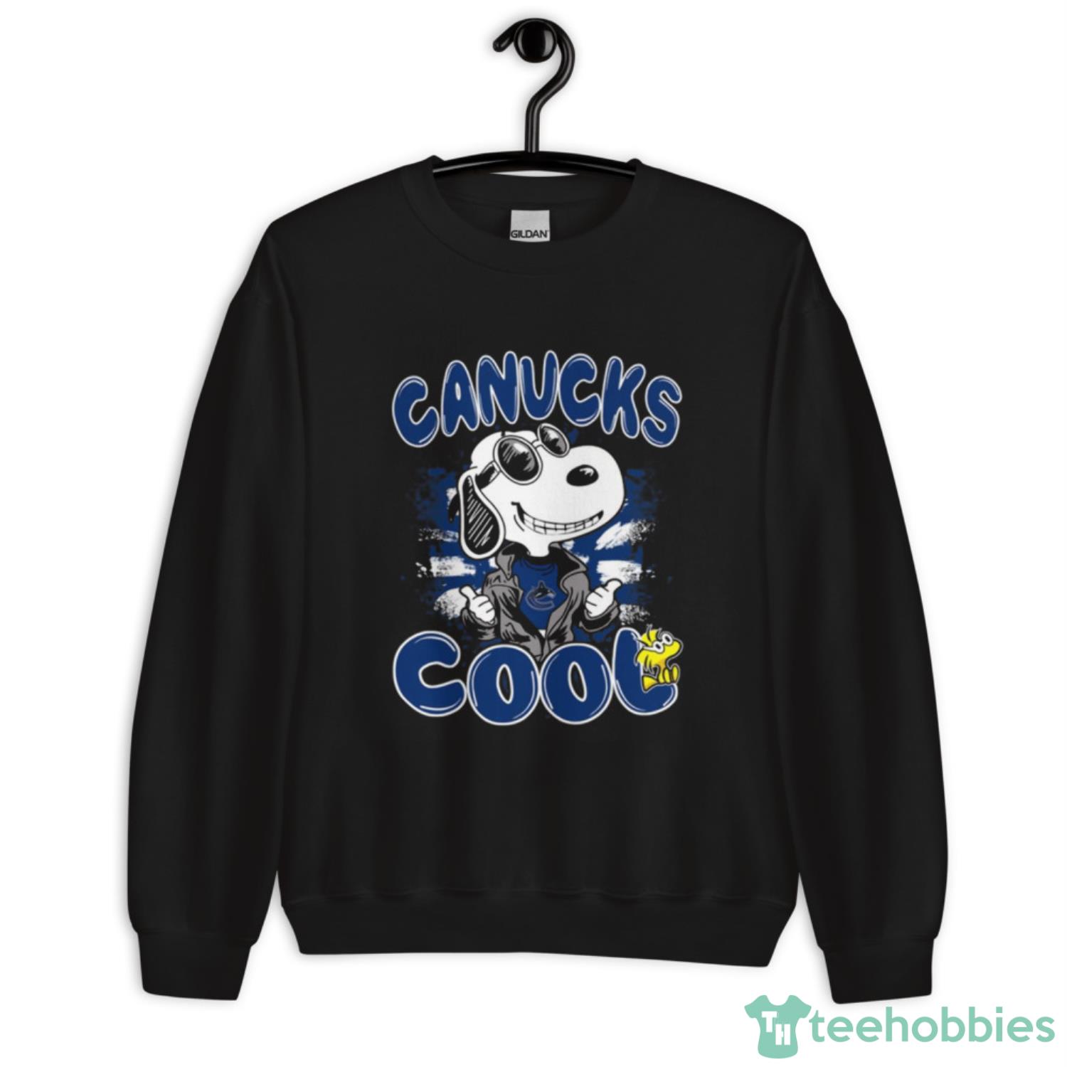 NHL Hockey Vancouver Canucks Cool Snoopy Shirt T Shirt - Unisex Crewneck Sweatshirt