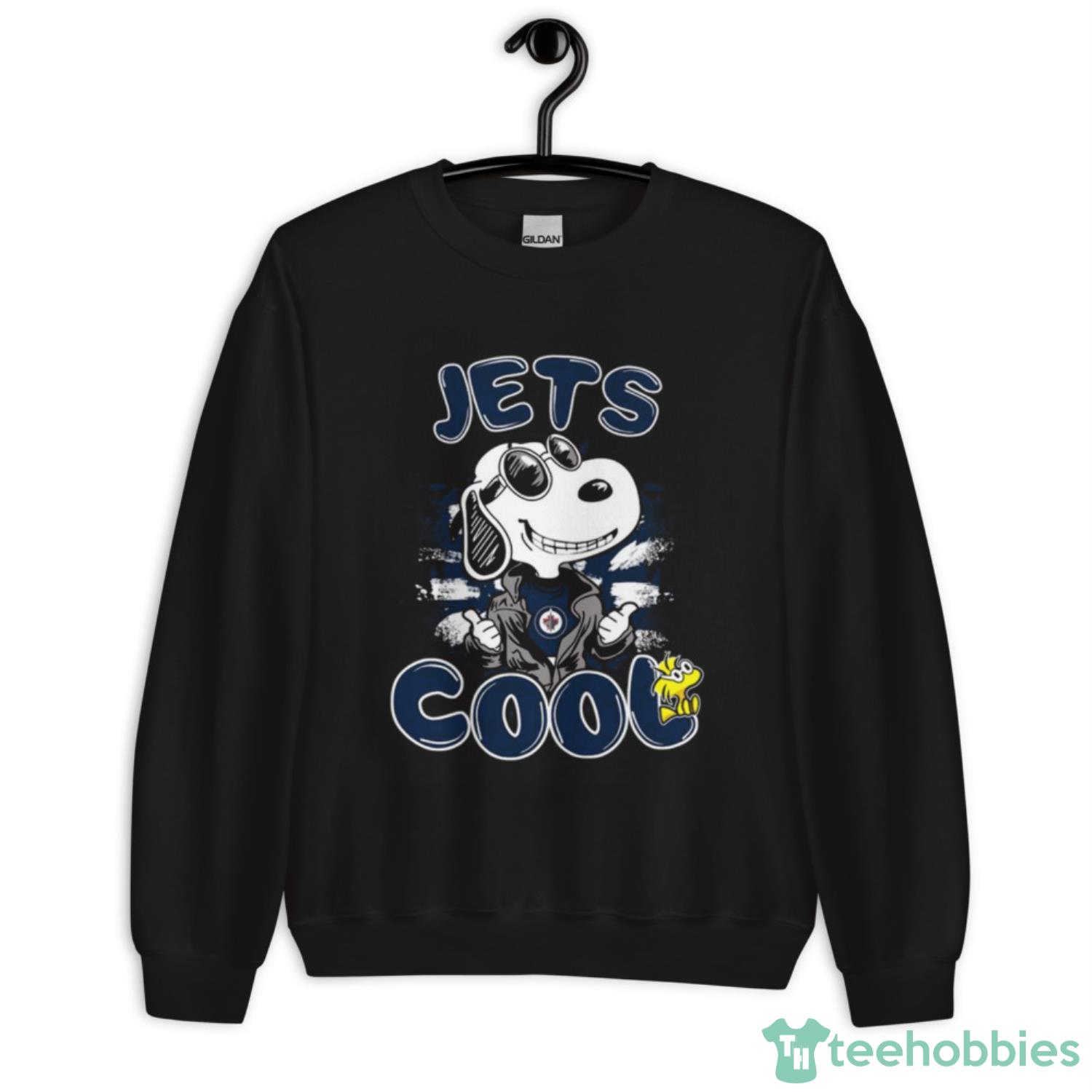 NHL Hockey Winnipeg Jets Cool Snoopy Shirt T Shirt - Unisex Crewneck Sweatshirt