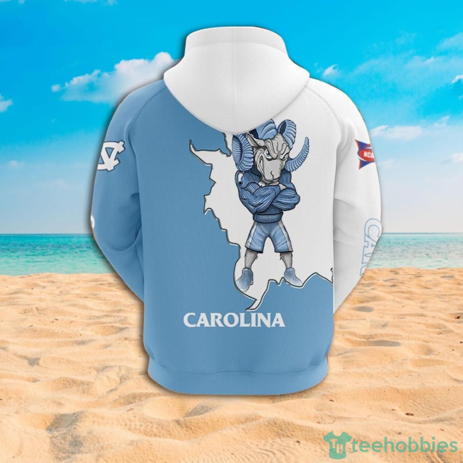 North Carolina Tar Heels All Over Print 3D Hoodie For men And Women image North Carolina Tar Heels All Over Print 3D Hoodie For men And Women Product Photo 2