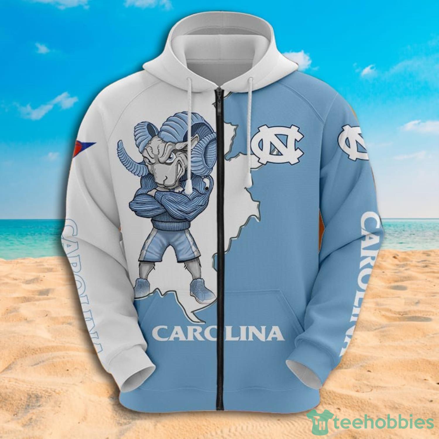 North Carolina Tar Heels All Over Print 3D Hoodie For men And Women Product Photo 1 North Carolina Tar Heels All Over Print 3D Hoodie For men And Women Product Photo 1