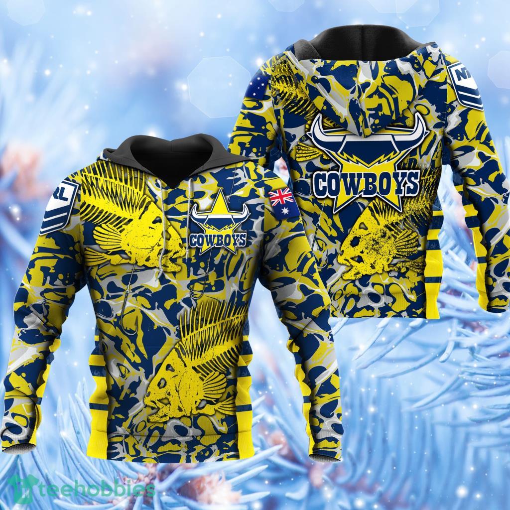 NRL North Queensland Cowboys Hoodie 3D All Over Print - NRL North Queensland Cowboys Hoodie 3D All Over Print NRL North Queensland Cowboys Hoodie 3D All Over Print - NRL North Queensland Cowboys Hoodie 3D All Over Print