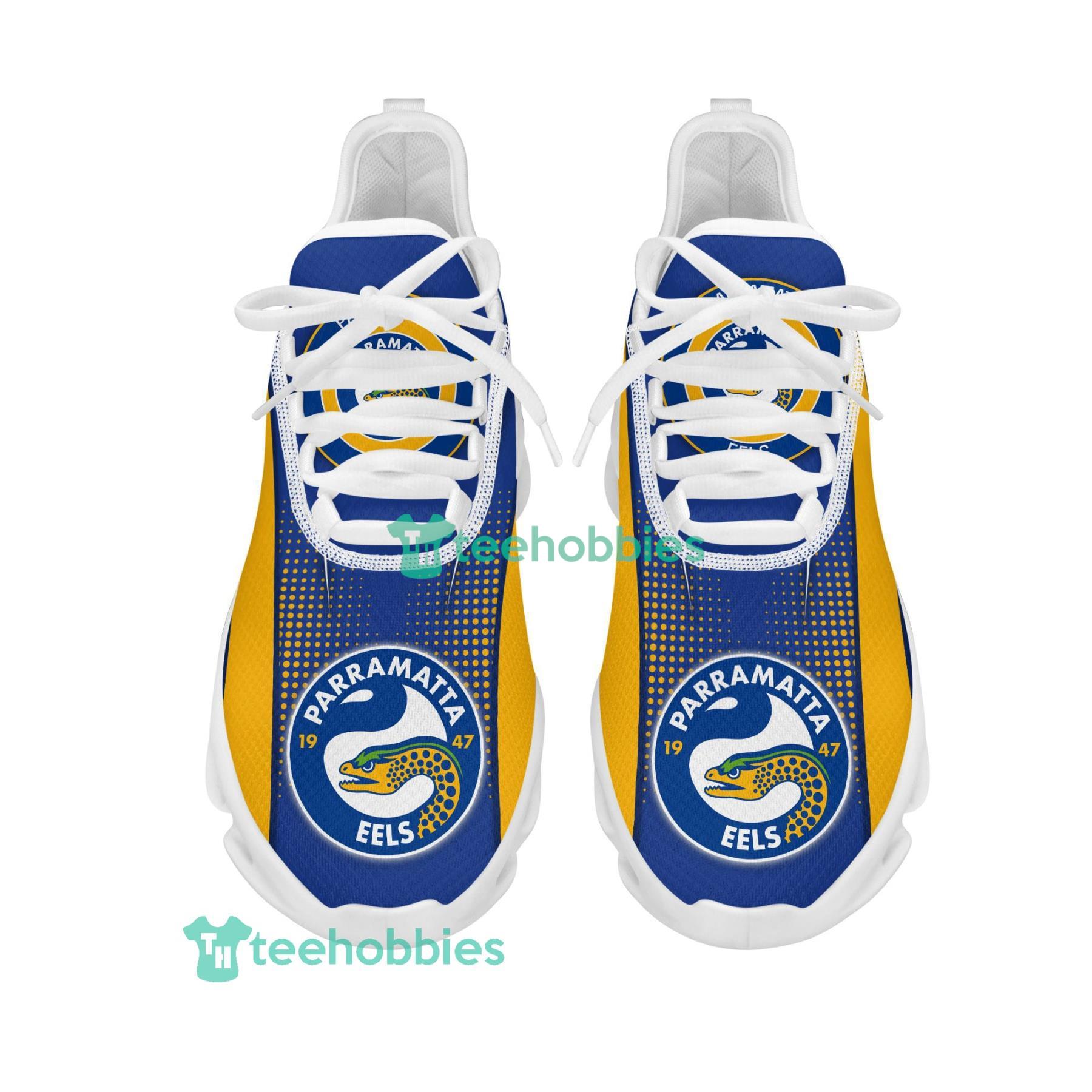Parramatta Eels Custom Name Sneakers Max Soul Shoes For Men And Women Product Photo 2