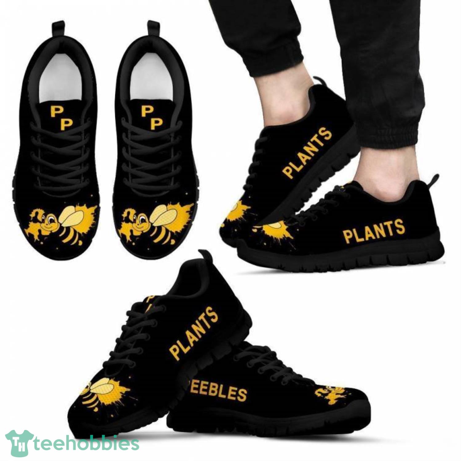 Peebles Cute Black Sneakers Shoes For Men And Women Product Photo 1