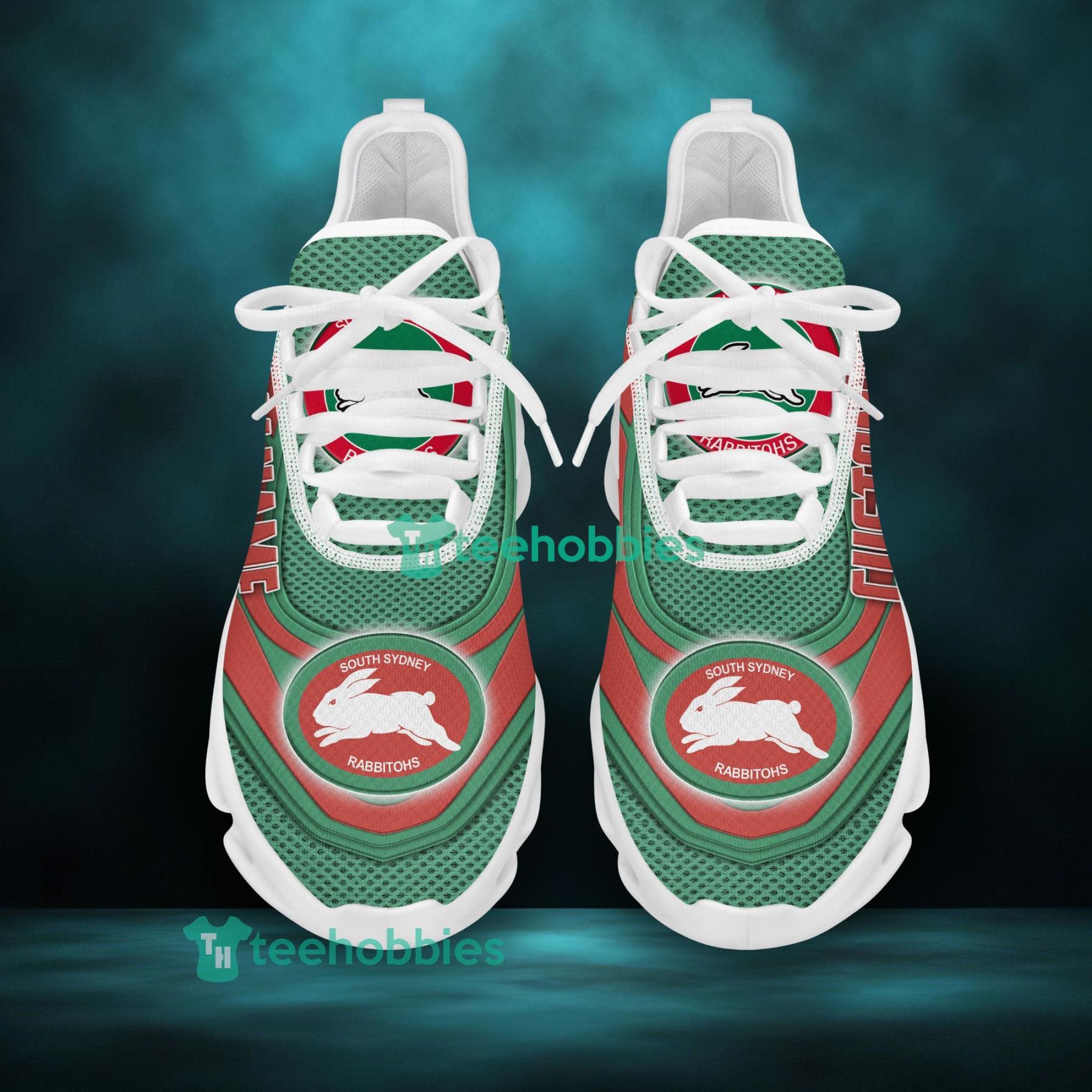 Personalized Name South Sydney Rabbitohs Sneakers Max Soul Shoes For Men And Women Product Photo 2