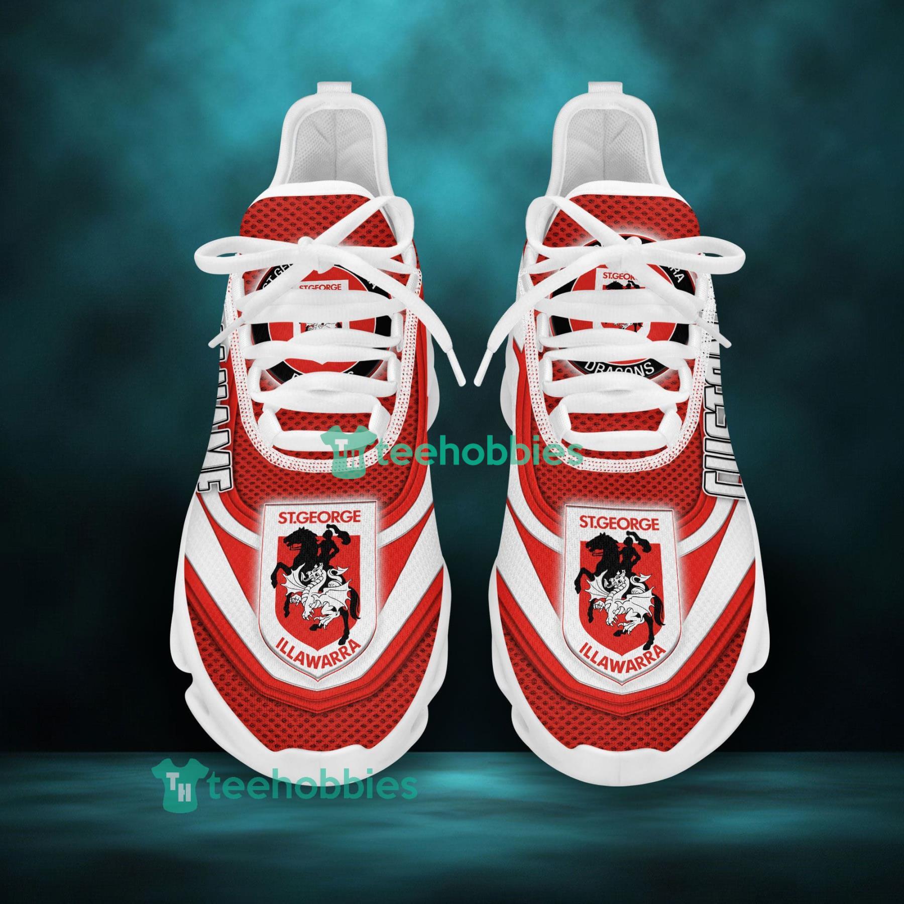 Personalized Name St George Illawarra Dragons Sneakers Max Soul Shoes For Men And Women Product Photo 2