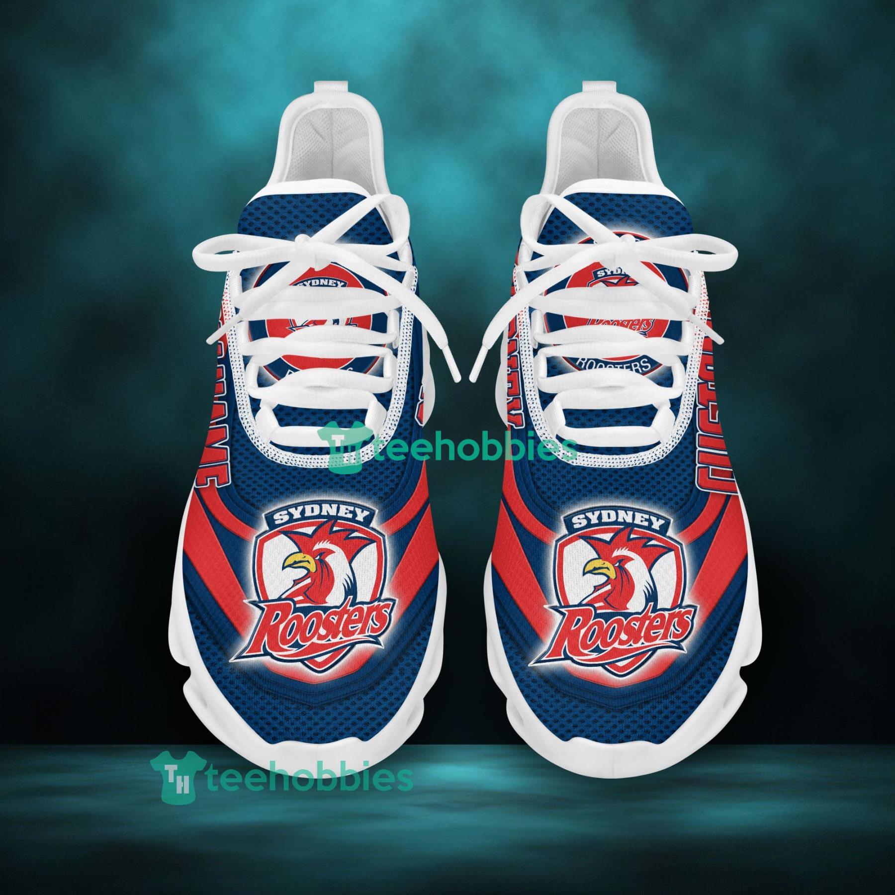 Personalized Name Sydney Roosters Sneakers Max Soul Shoes For Men And Women Product Photo 2