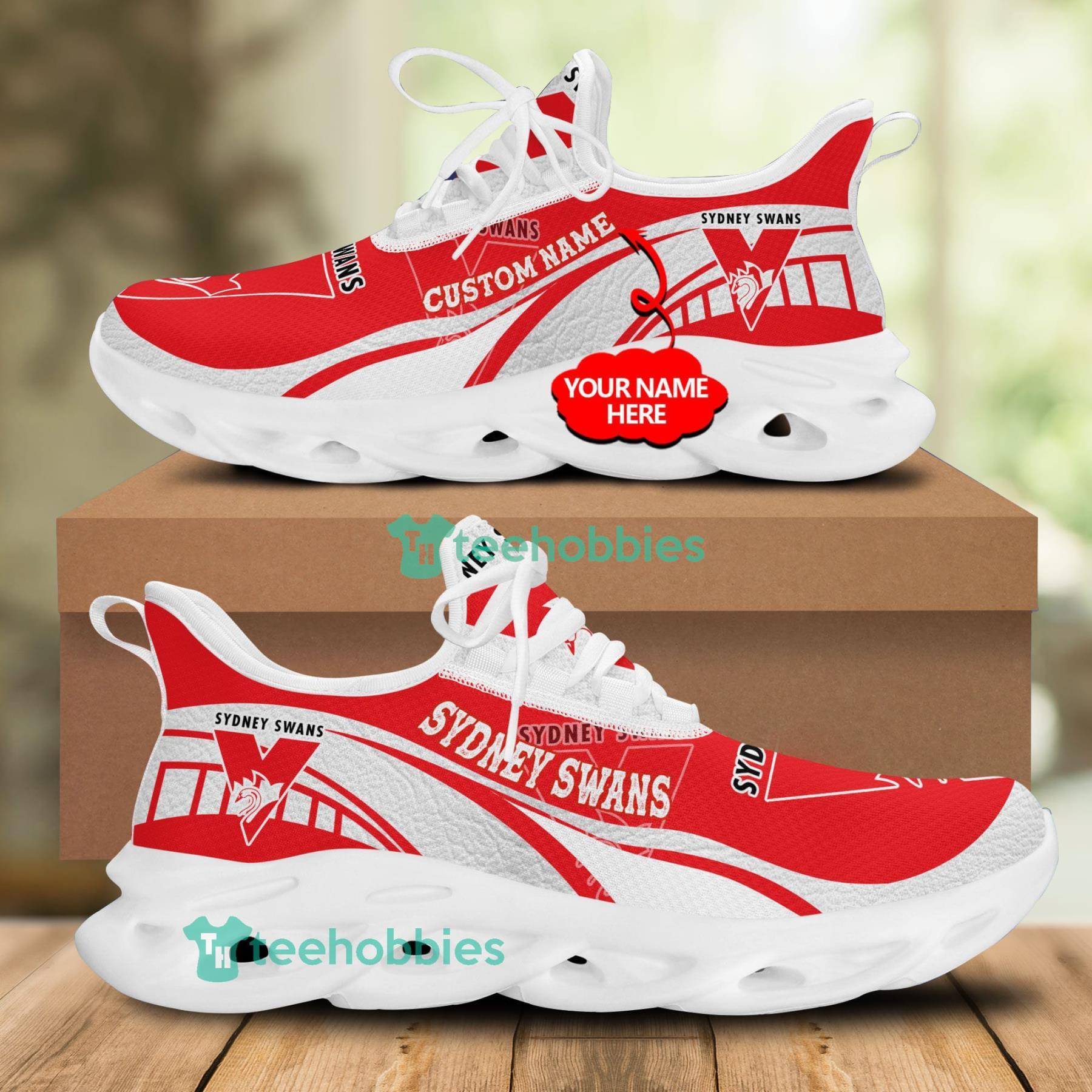 Personalized Name Sydney Swans Sneakers Max Soul Shoes For Men And Women Afl Sneakers Product Photo 1