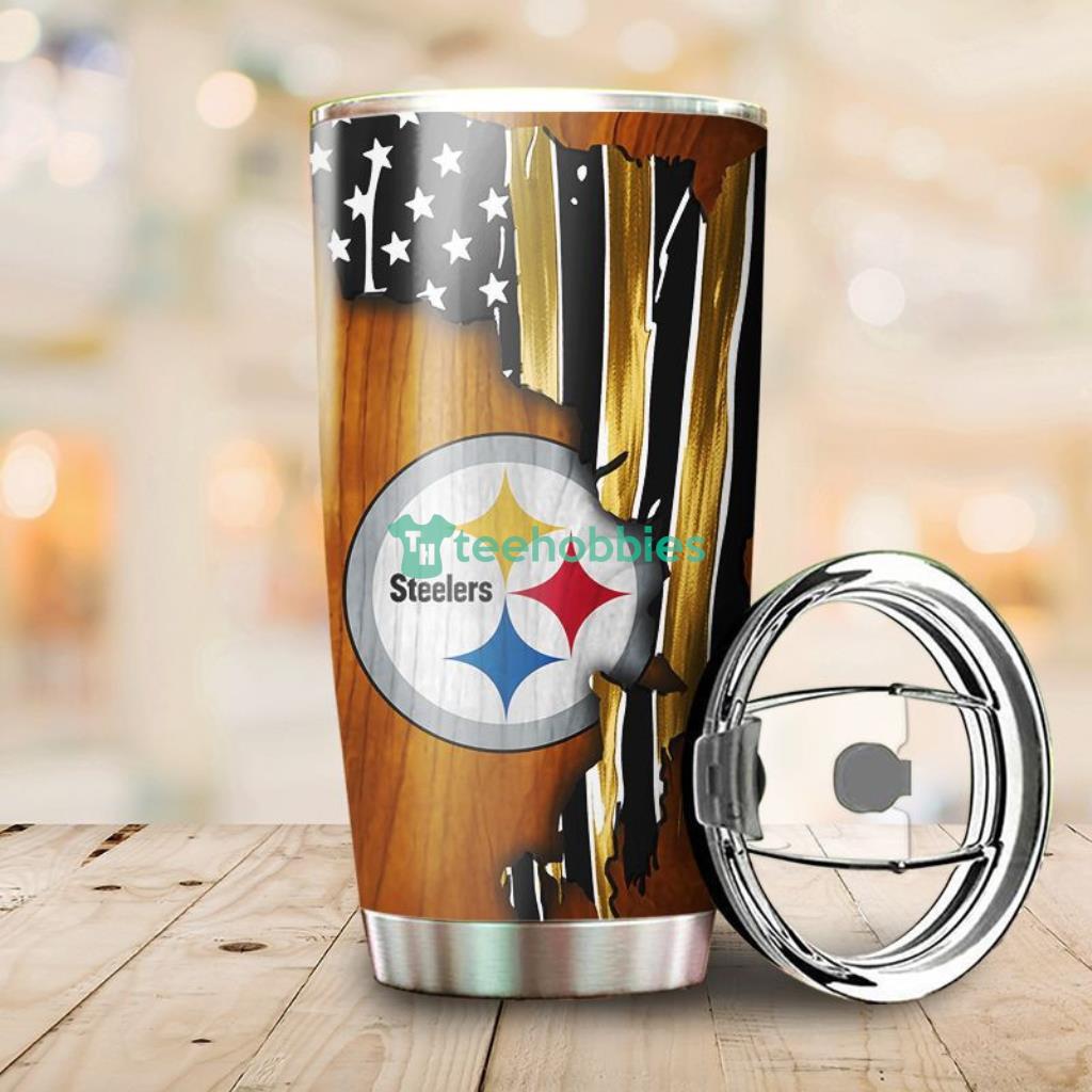 Pittsburgh Steelers Personalized Custom Engraved Tumbler cup