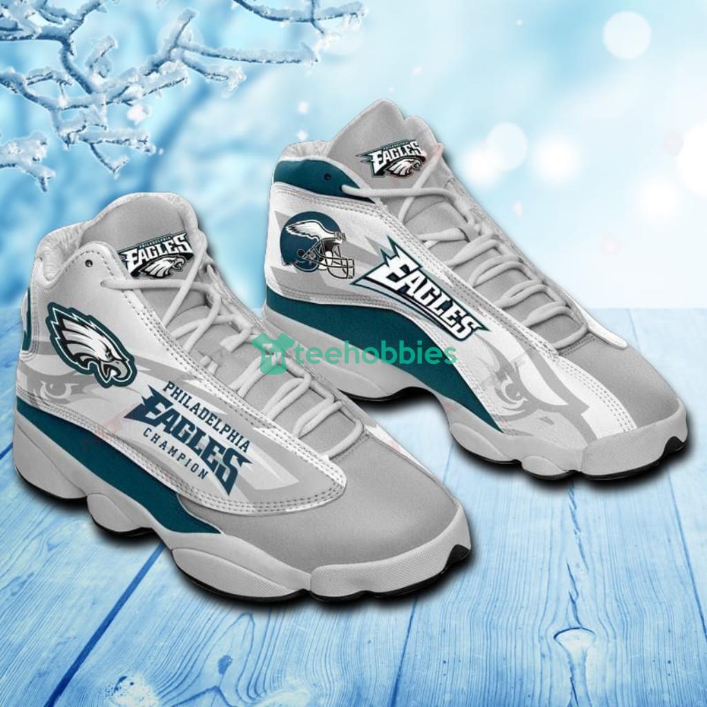 Nfl Philadelphia Eagles Air Jordan 13 Shoes For Fans