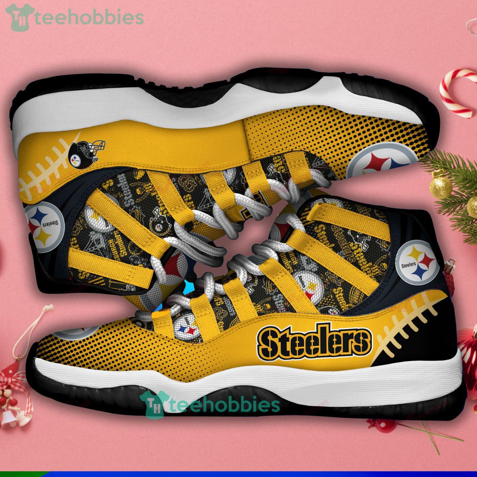 Pittsburgh Steelers Jordan 11 Shoes 