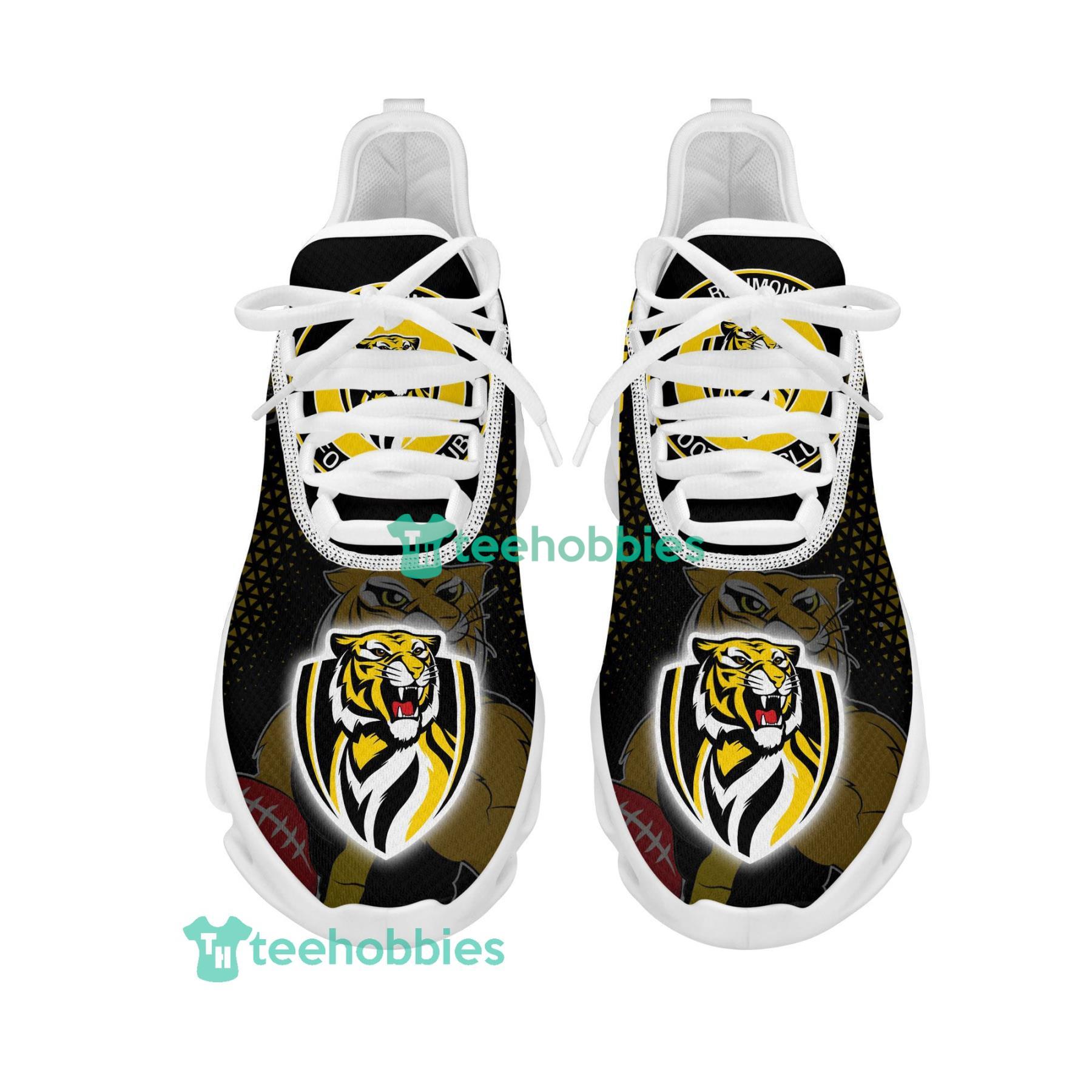 Richmond Mascot Custom Name Football Club Sneakers Max Soul Shoes For Men And Women Afl Sneakers Product Photo 2