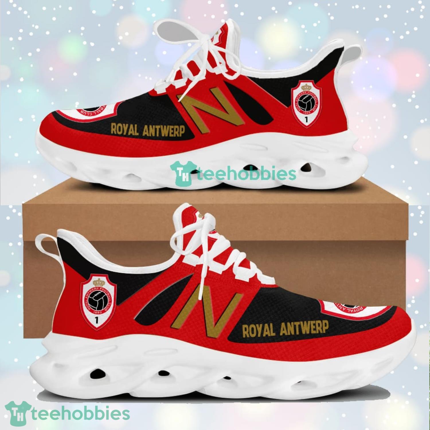Royal Antwerp F.C Max Soul Shoes Running Sneakers Fans Gift Product Photo 1 Royal Antwerp F.C Max Soul Shoes Running Sneakers Fans Gift Product Photo 1