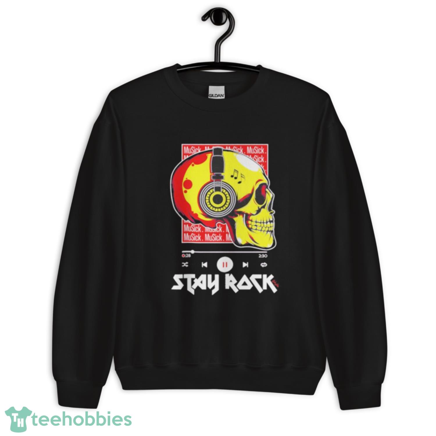 Skull Musick Stay Rock 2023 Shirt image Skull Musick Stay Rock 2023 Shirt - Unisex Crewneck Sweatshirt