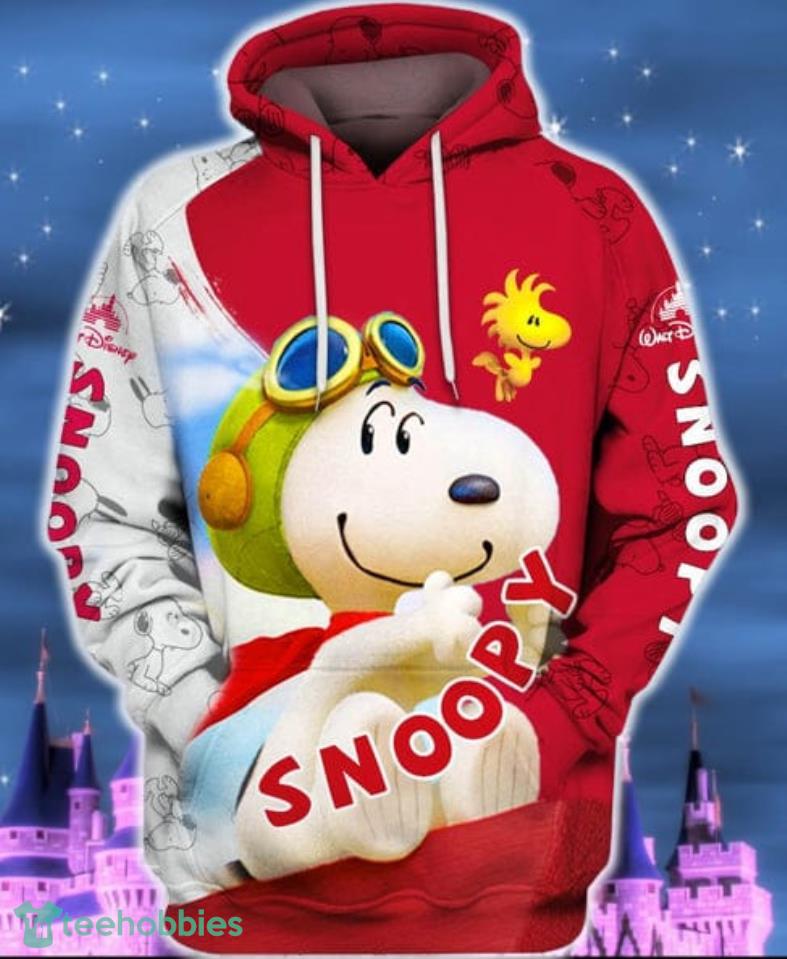 Snoopy Dog Lovely All Over Print 3D Hoodie Product Photo 1