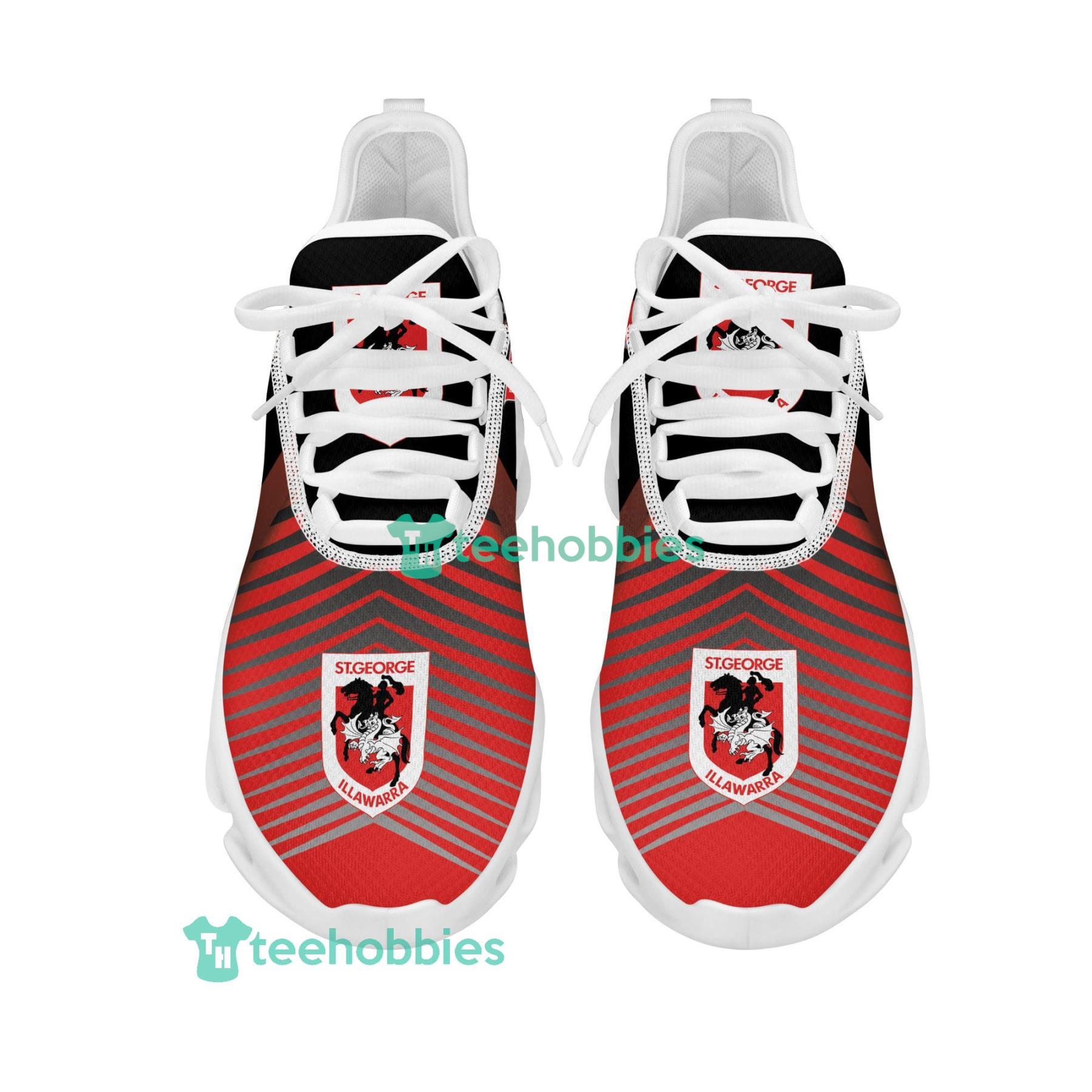 St. George Illawarra Dragons Sport Team Personalized Name Sneakers Max Soul Shoes For Men And Women Product Photo 2