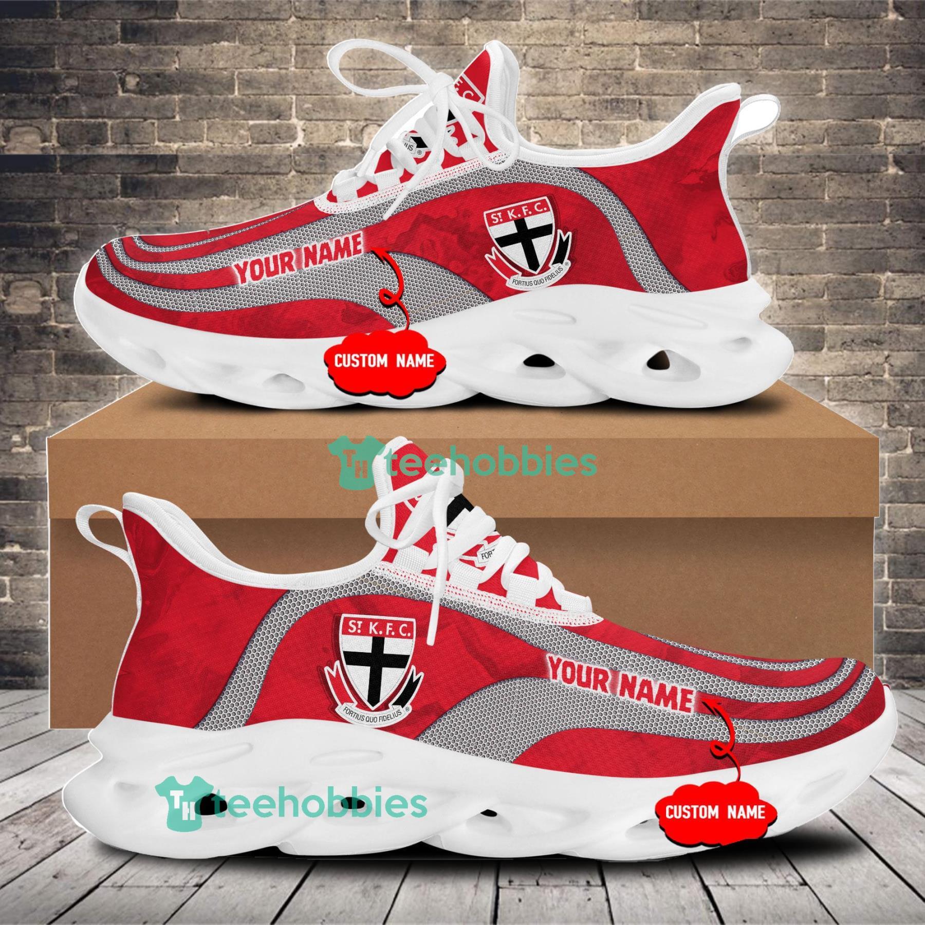 St Kilda Custom Name Football Club Sneakers Max Soul Shoes For Men And Women Product Photo 1