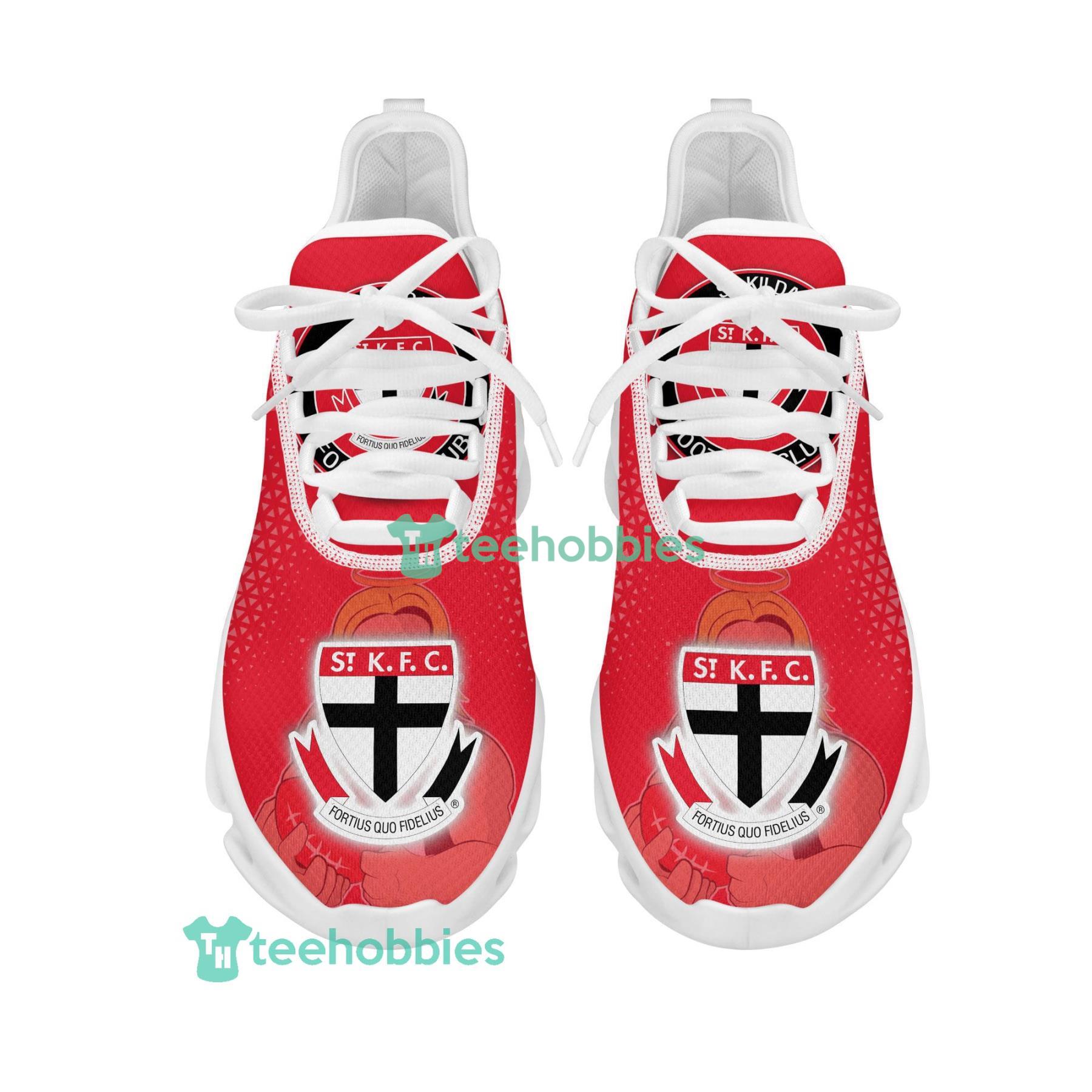St Kilda Mascot Custom Name Football Club Sneakers Max Soul Shoes For Men And Women Afl Sneakers Product Photo 2