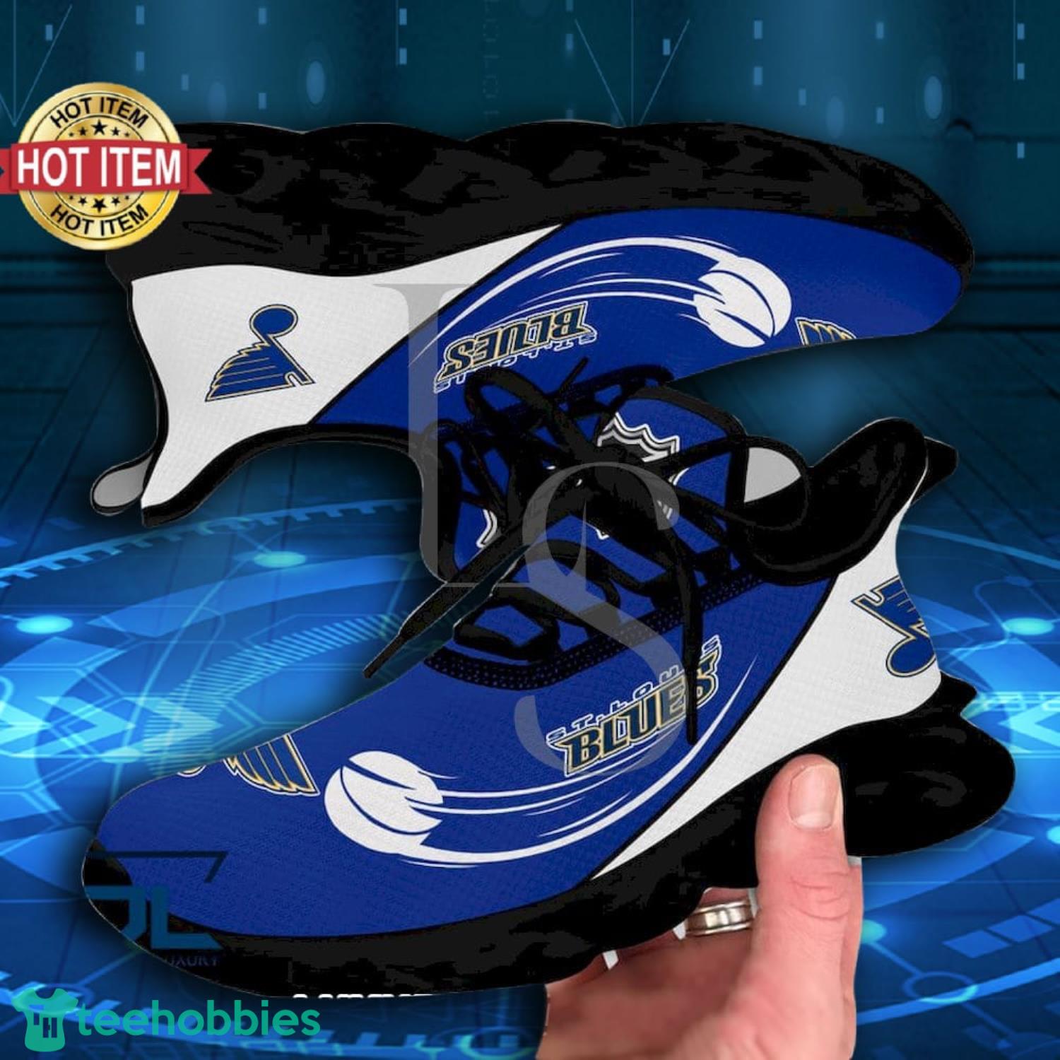 St Louis Blues Logo NHL Max Soul Shoes Running Shoes