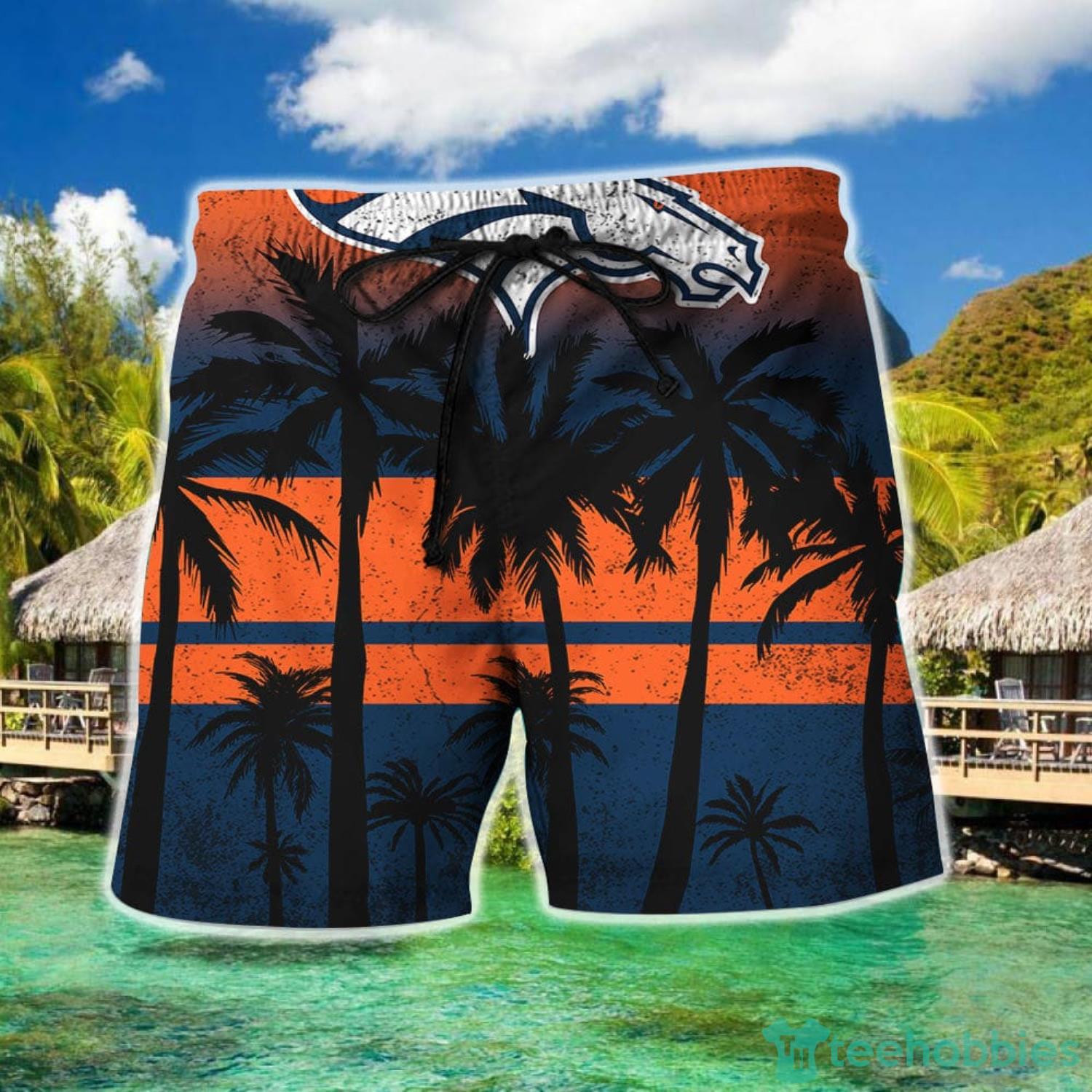 Denver Broncos Football Up Hawaiian Shirt & Short