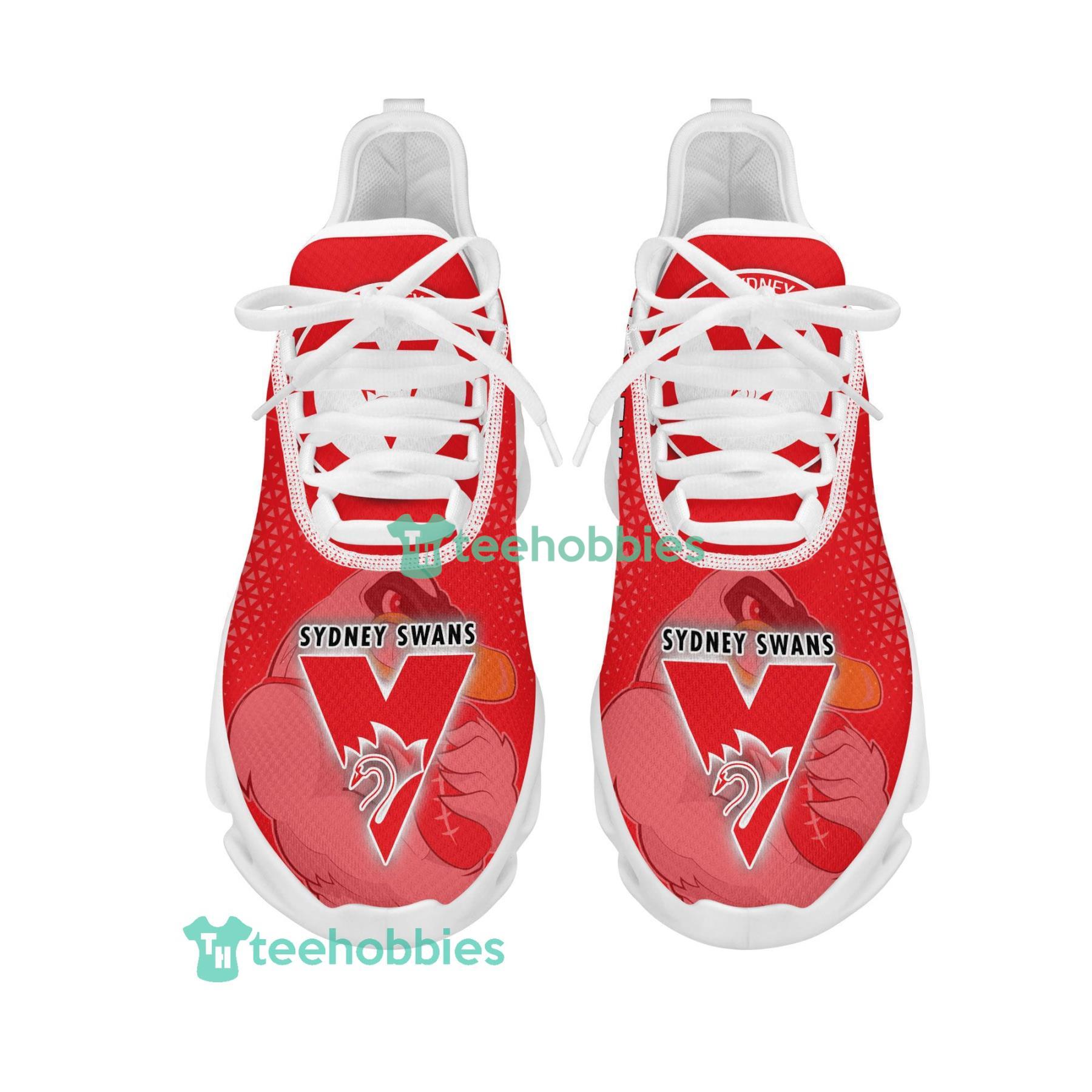 Sydney Swans Mascot Custom Name Sneakers Max Soul Shoes For Men And Women Afl Sneakers Product Photo 2