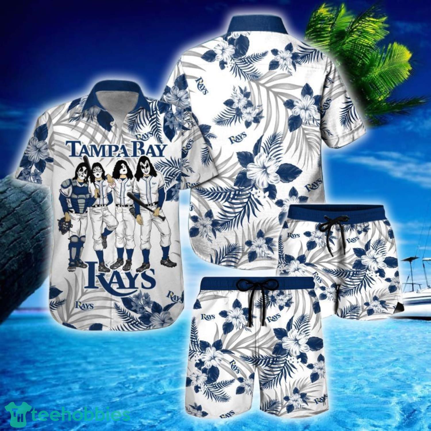 Tampa Bay Rays MLB Custom Name All Over Print Hawaiian Shirt Best