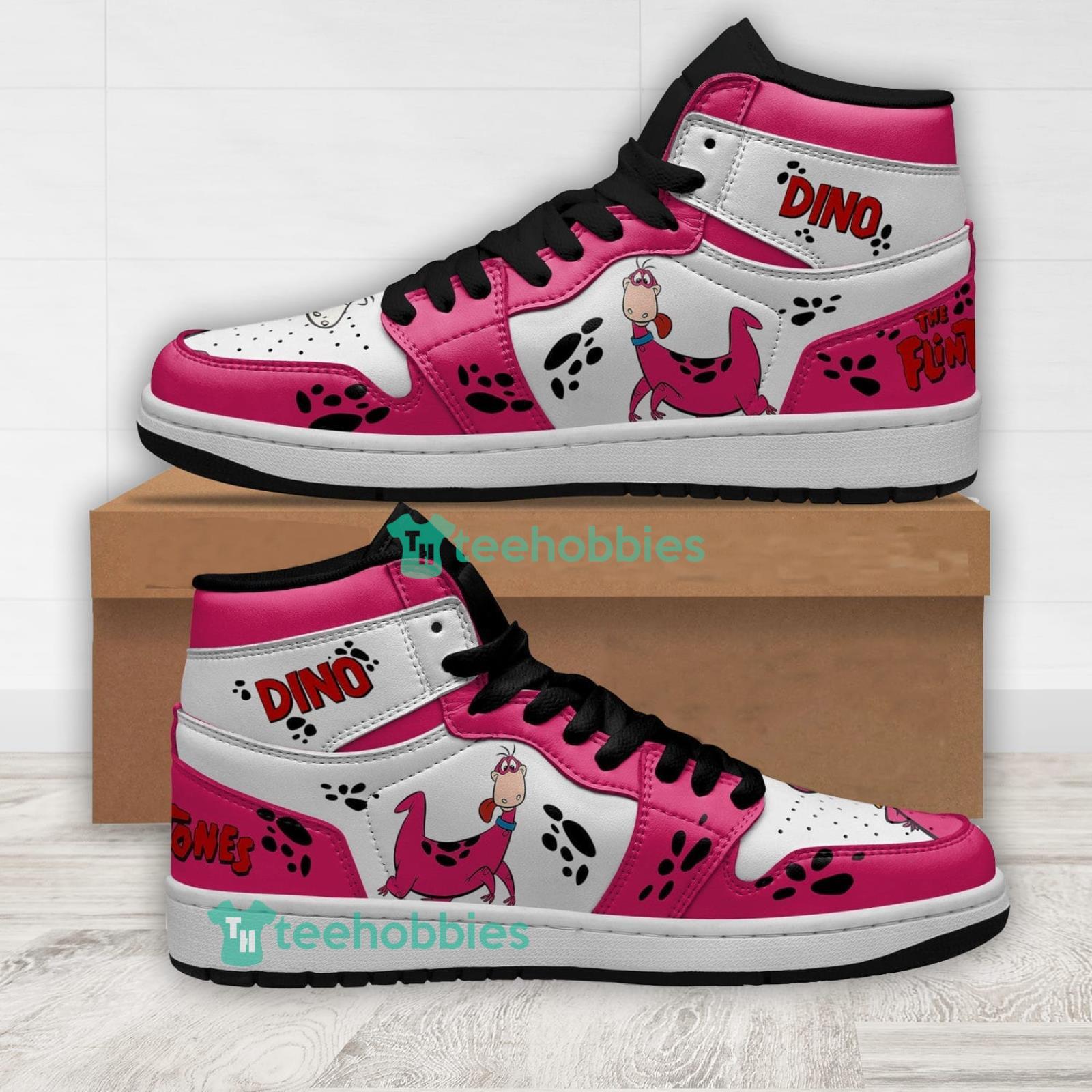 The Flintstones Dino Air Jordan Hightop Shoes Sneakers For Men And Women Product Photo 1 The Flintstones Dino Air Jordan Hightop Shoes Sneakers For Men And Women Product Photo 1