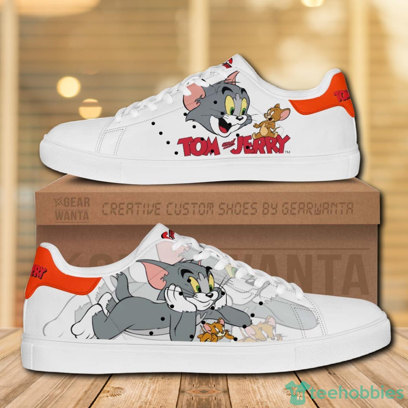 Tom and Jerry Cartoon Shoes Funny Gifts for Friends Custom - Etsy Australia