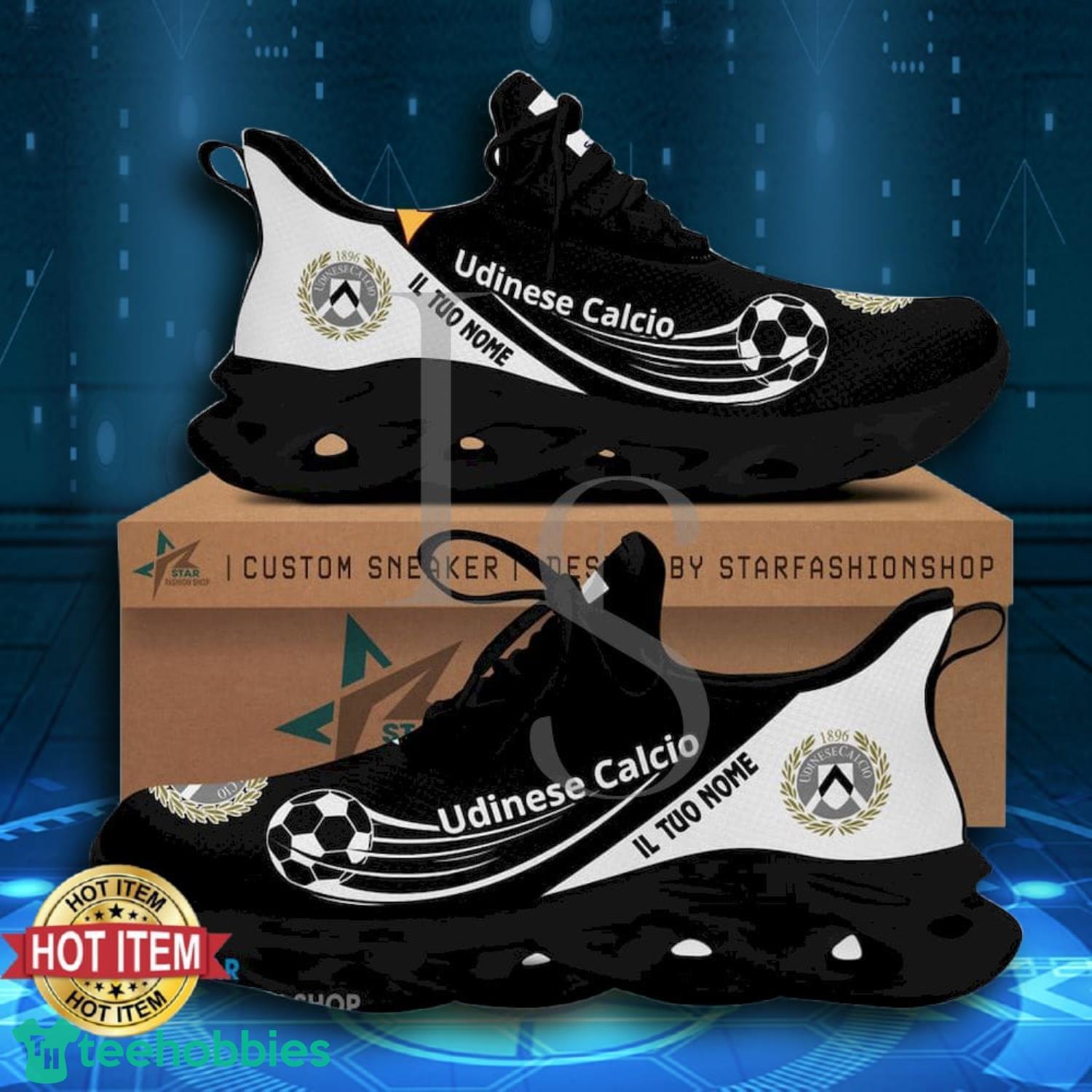 Udinese Calcio 1896 Full Print Design Custom Name Max Soul Shoes For Men Women Product Photo 2 Udinese Calcio 1896 Full Print Design Custom Name Max Soul Shoes For Men Women Product Photo 2