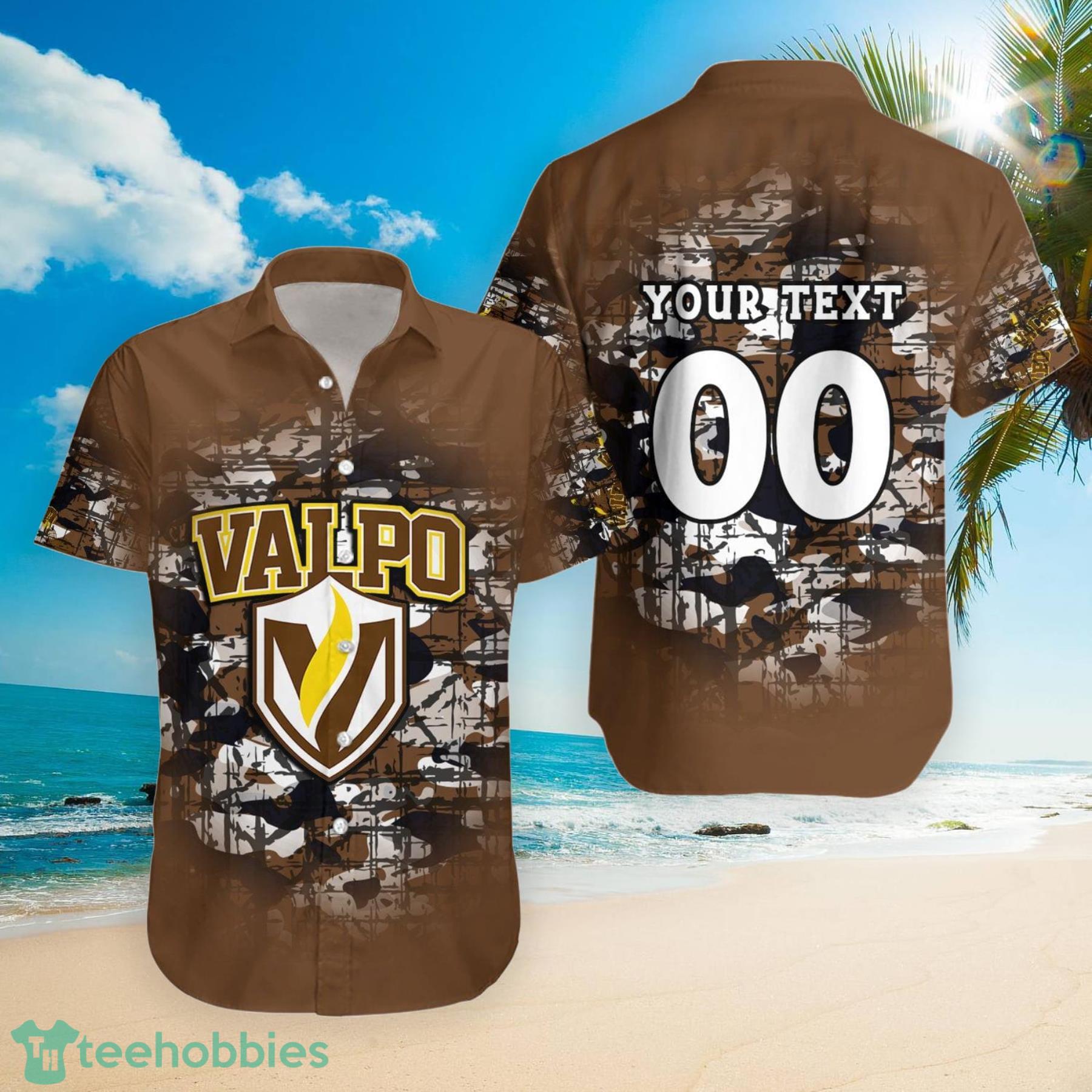 Valparaiso Beacons NCAA Fans Camouflage Vintage Custom Name And Number Hawaiian Shirt Product Photo 3 Valparaiso Beacons NCAA Fans Camouflage Vintage Custom Name And Number Hawaiian Shirt Product Photo 3