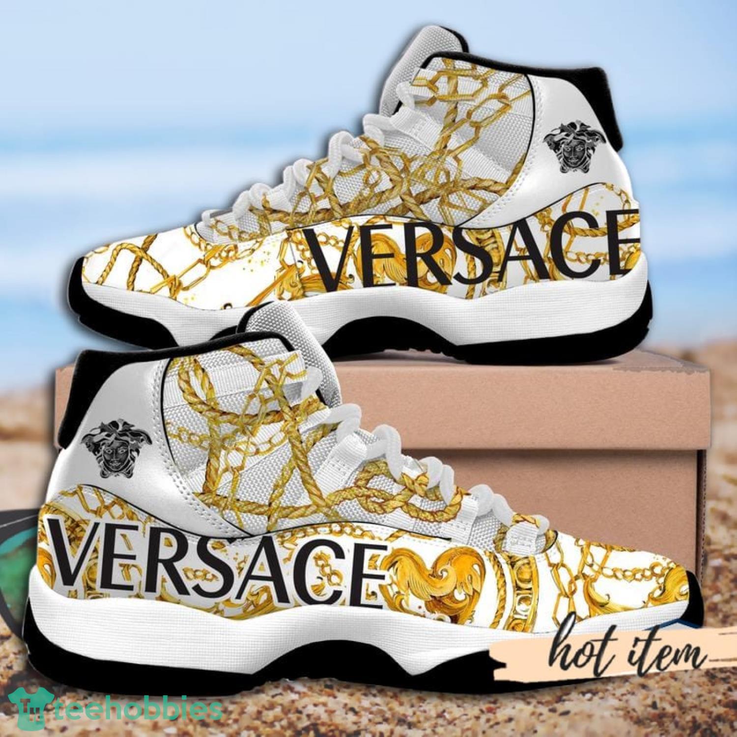 Versace Chain Reaction Baroccoflage Print Sneaker - ShopStyle