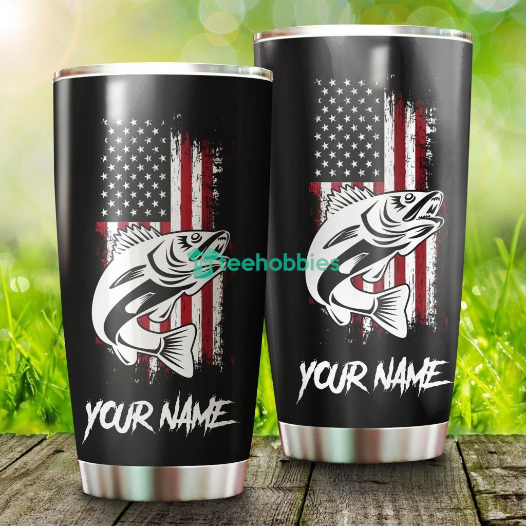 Walleye Fishing - American Flag Patriot 4th of July Custom Name Tumbler - Walleye Fishing - American Flag Patriot 4th of July Custom Name Tumbler Walleye Fishing - American Flag Patriot 4th of July Custom Name Tumbler - Walleye Fishing - American Flag Patriot 4th of July Custom Name Tumbler