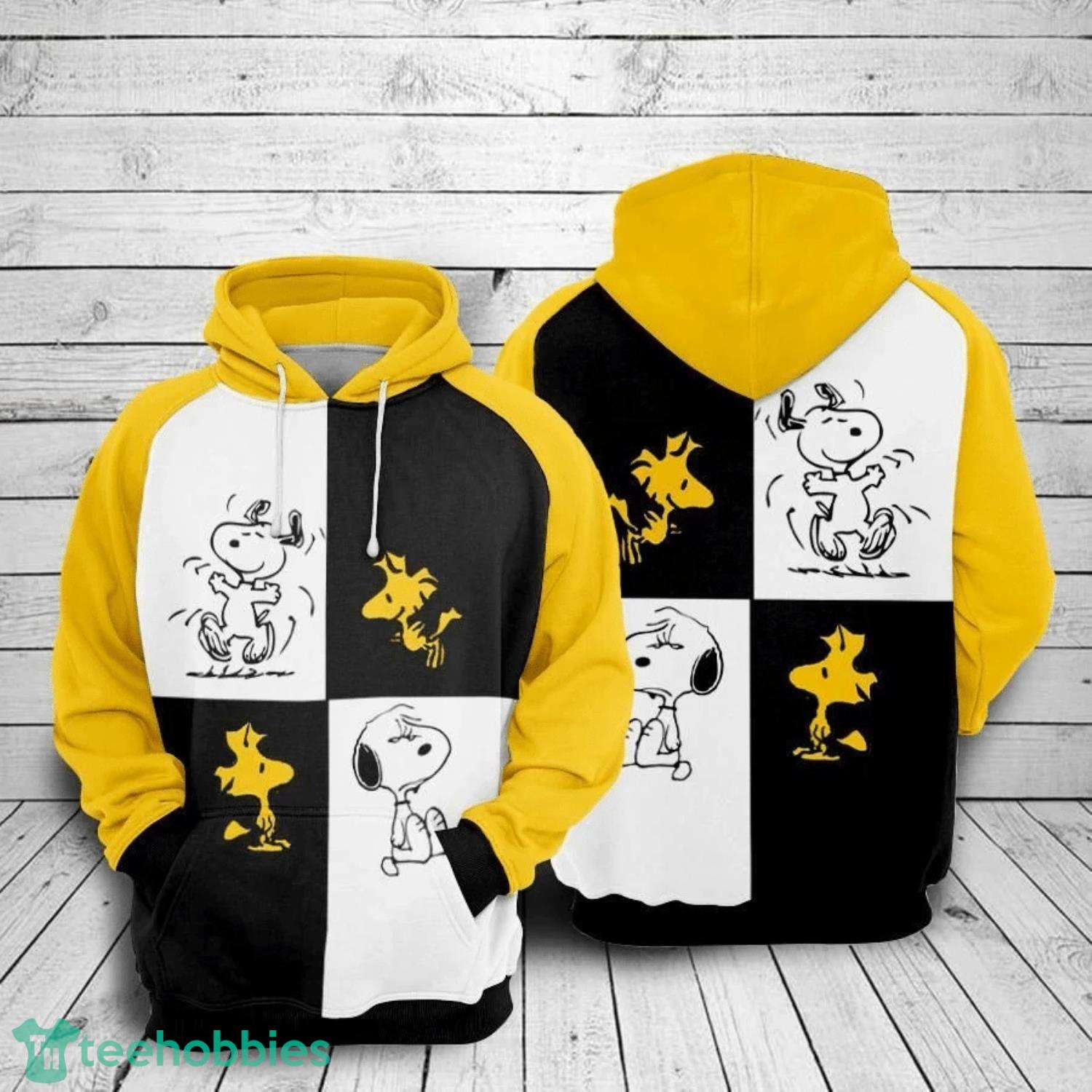 Woodstock And Snoopy Cartoon Peanuts 3D Hoodie Product Photo 1