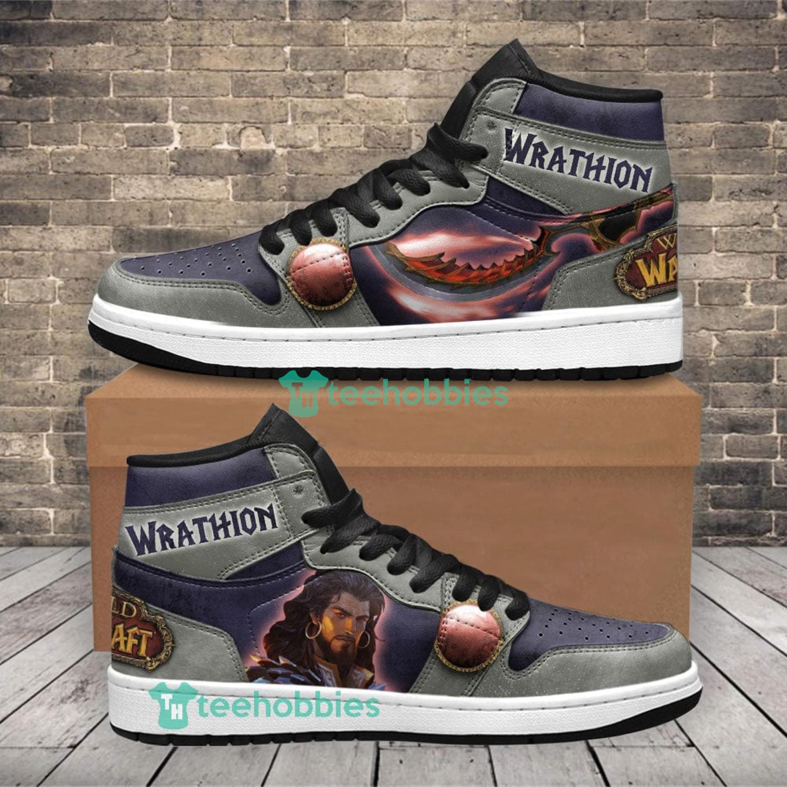 Wrathion World of Warcraft Air Jordan Hightop Shoes Sneakers For Men And Women Product Photo 1