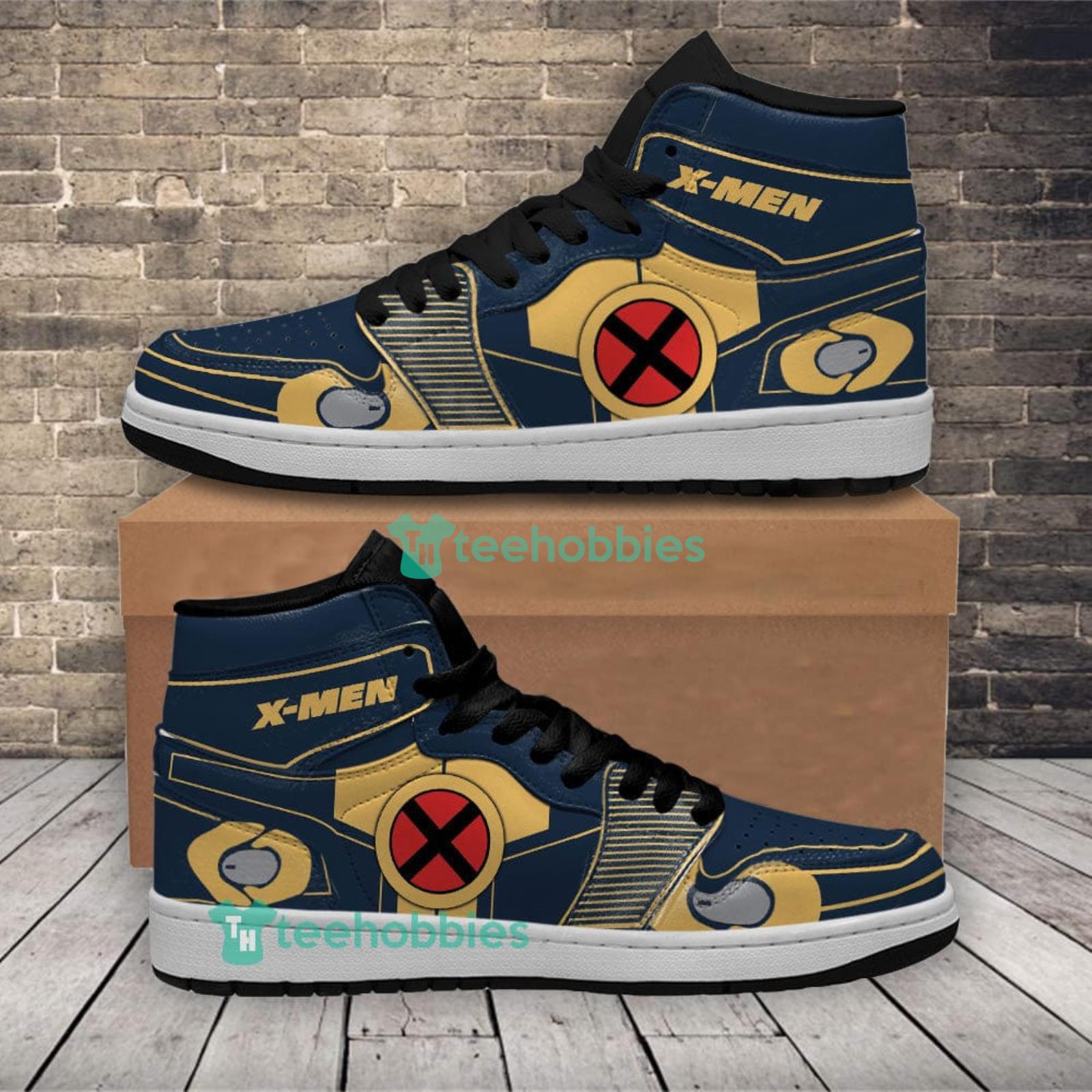 X Men Air Jordan Hightop Shoes Sneakers For Men And Women Super Heroes Sneakers Product Photo 1