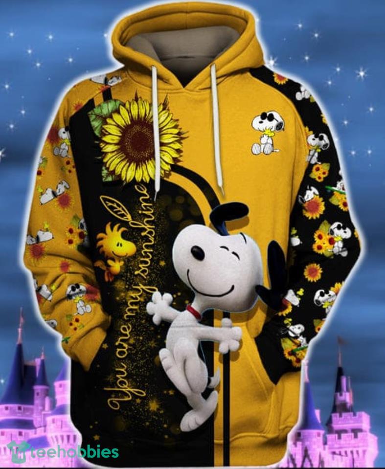 You Are My Sunshine Snoopy Lovely All Over Print 3D Hoodie Product Photo 1