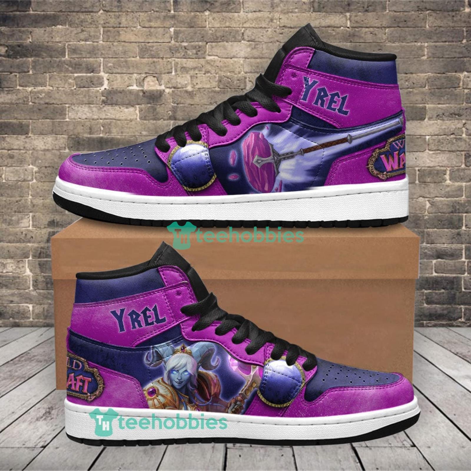 Yrel World of Warcraft Air Jordan Hightop Shoes Sneakers For Men And Women Product Photo 1