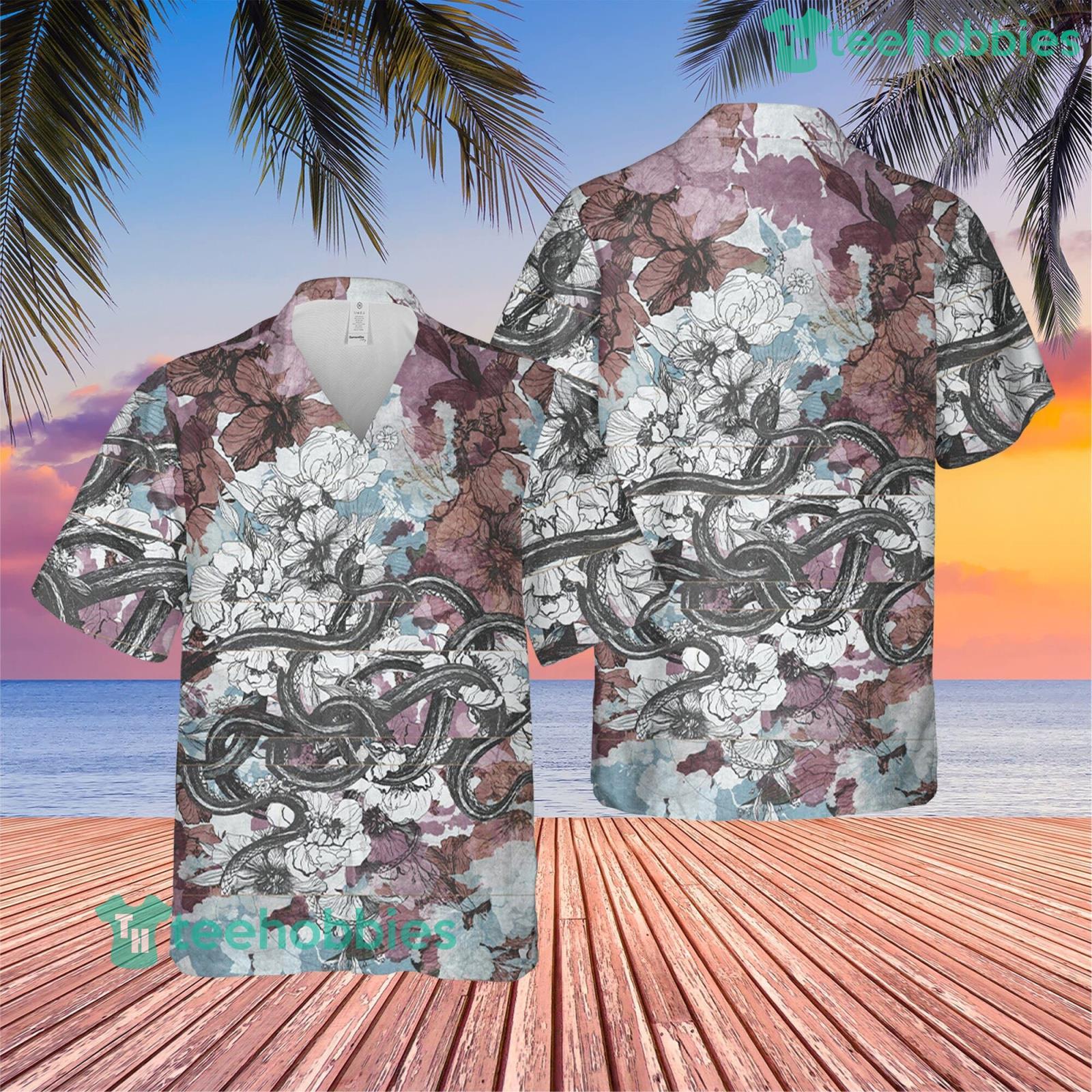 Adormidera Japan Summer Vacation Hawaiian Shirt For Men And Women For Men And Women Product Photo 1
