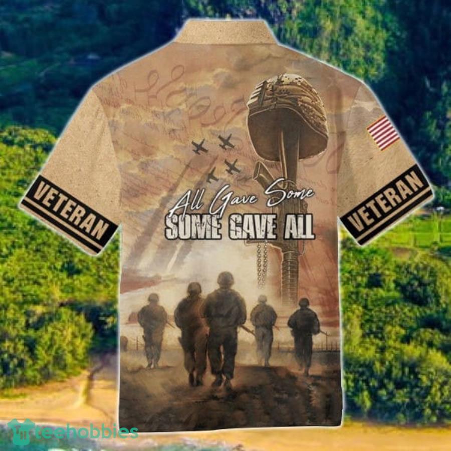 All Gave Some Some Gave All Veteran Hawaii Shirt Product Photo 2