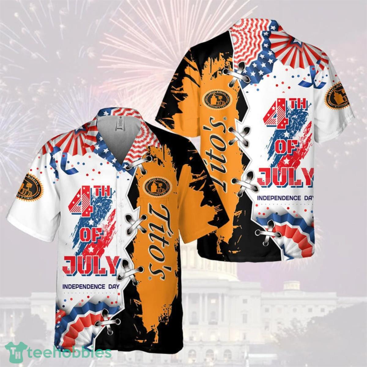 Aloha Independence Day Tito's Hawaiian Shirt Product Photo 1