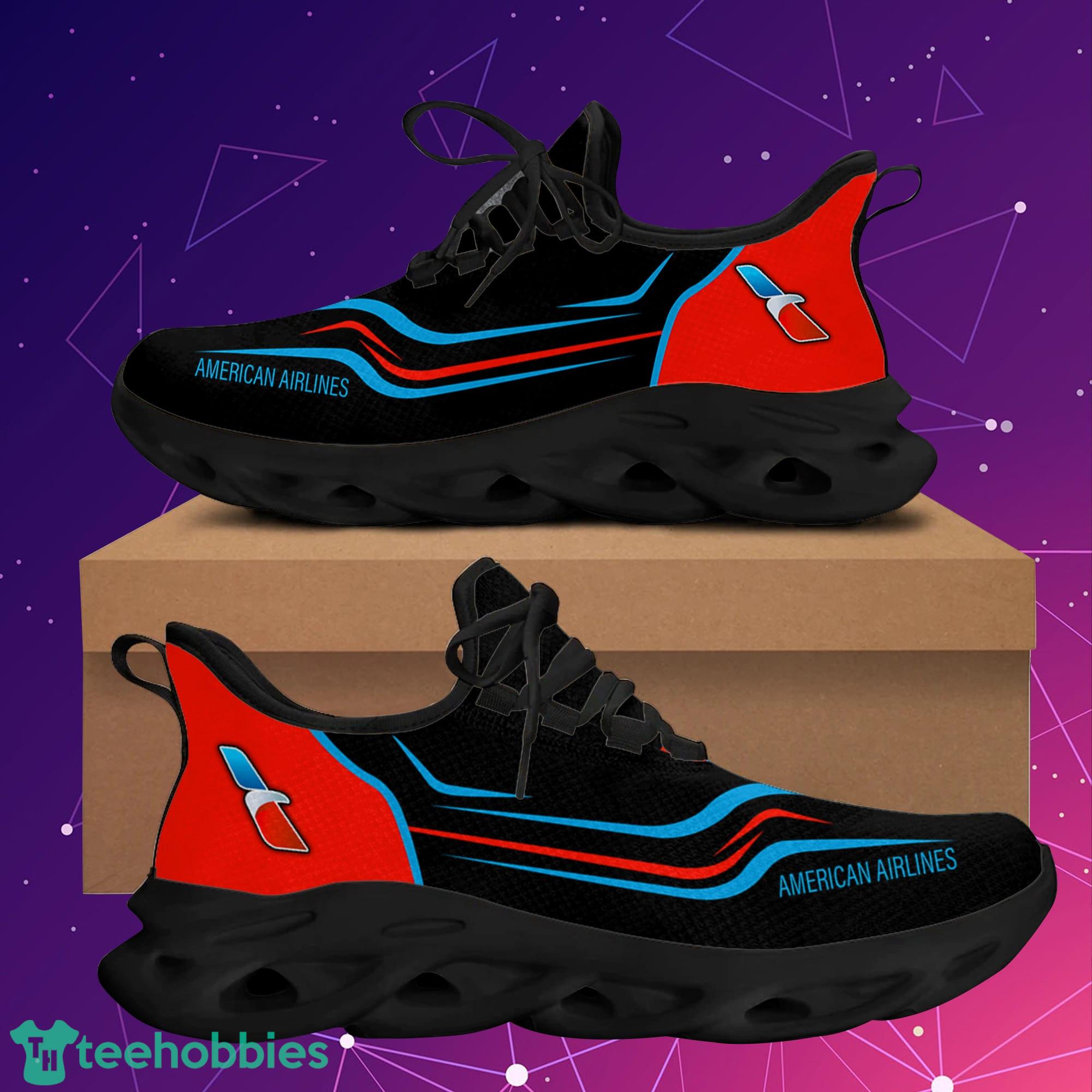American Airlines Max Soul Sneaker Shoes Unique Gifts for Fans 2023 Product Photo 1