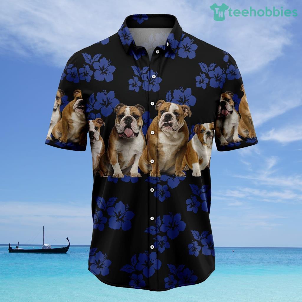 Awesome Bulldog Hawaiian Shirt - Awesome Bulldog Hawaiian Shirt Awesome Bulldog Hawaiian Shirt - Awesome Bulldog Hawaiian Shirt