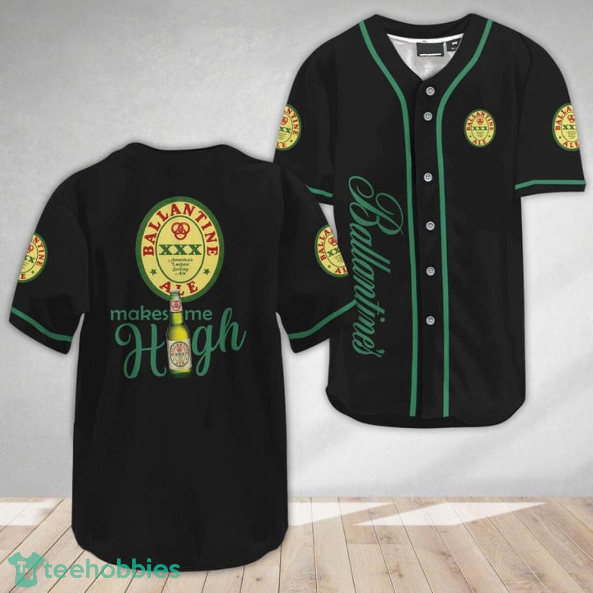 Ballantines Make Me High Baseball Jersey Shirt Product Photo 1