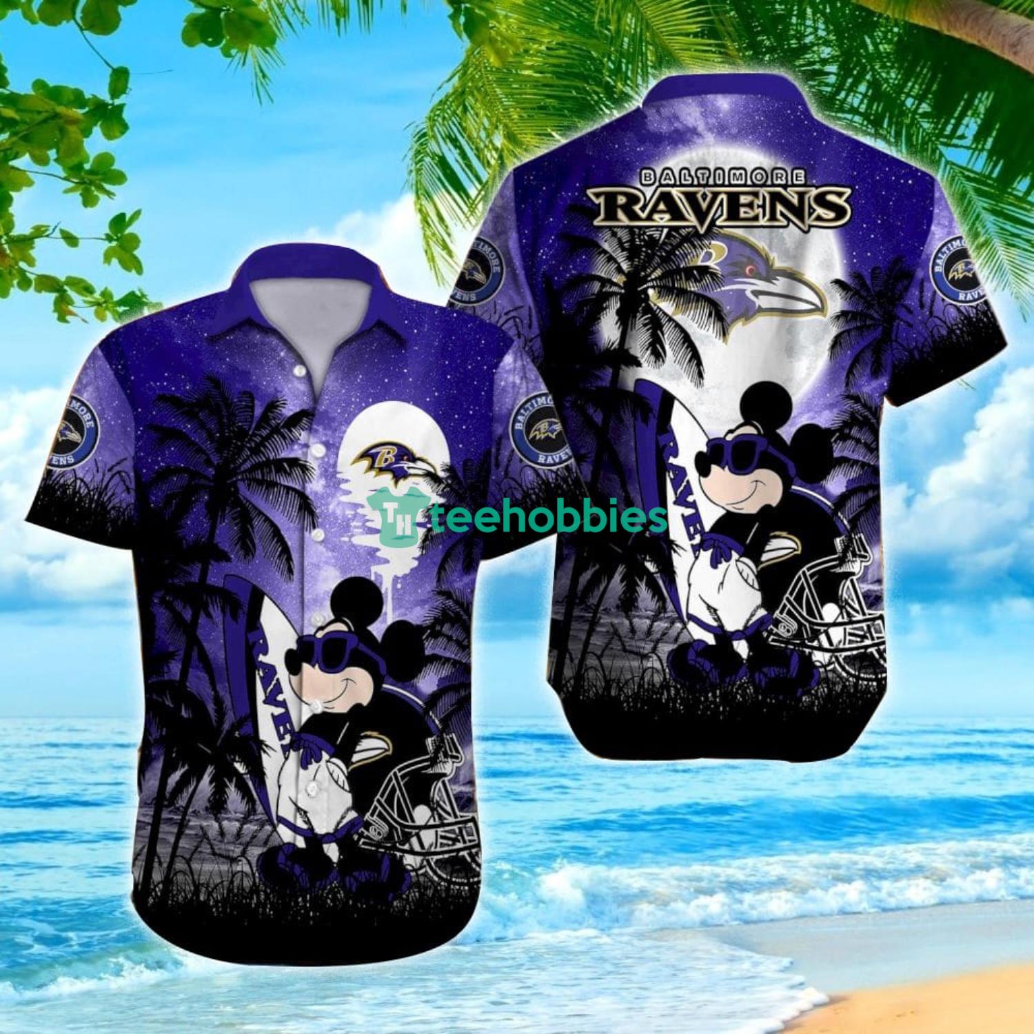 Baltimore Ravens Mickey Hawaiian Shirt For Men And Women