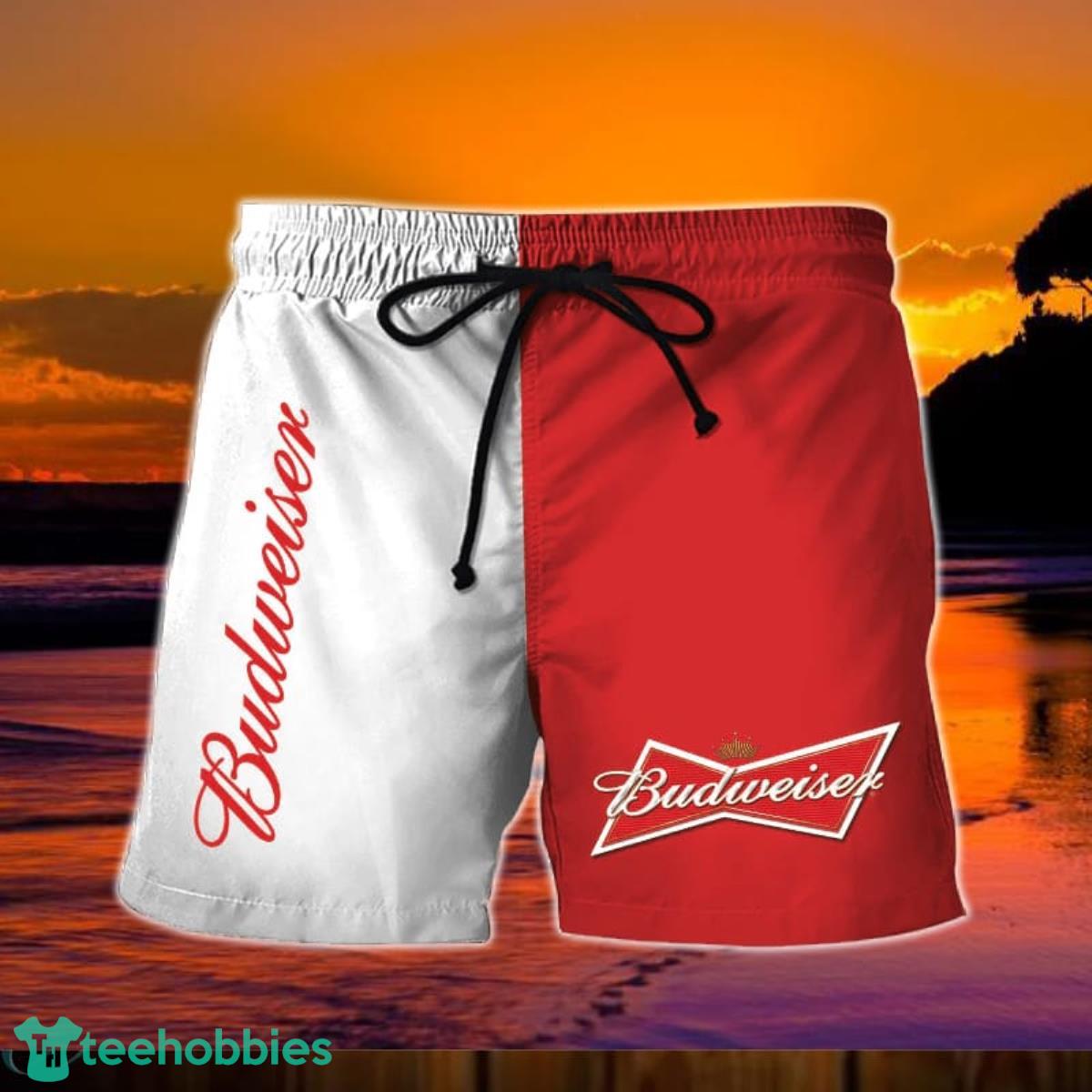 Basic Budweiser Hawaiian Shorts Product Photo 1