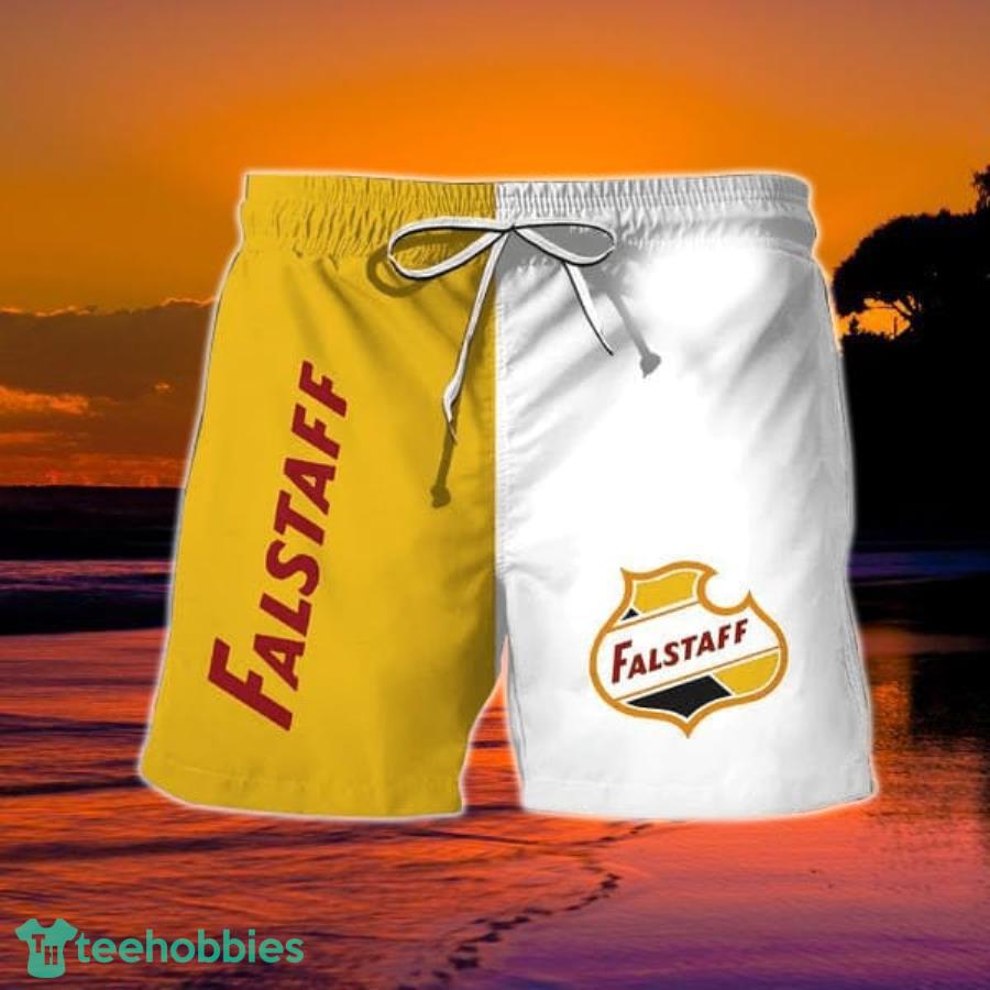 Basic Falstaff Beer Hawaiian Shorts Product Photo 1
